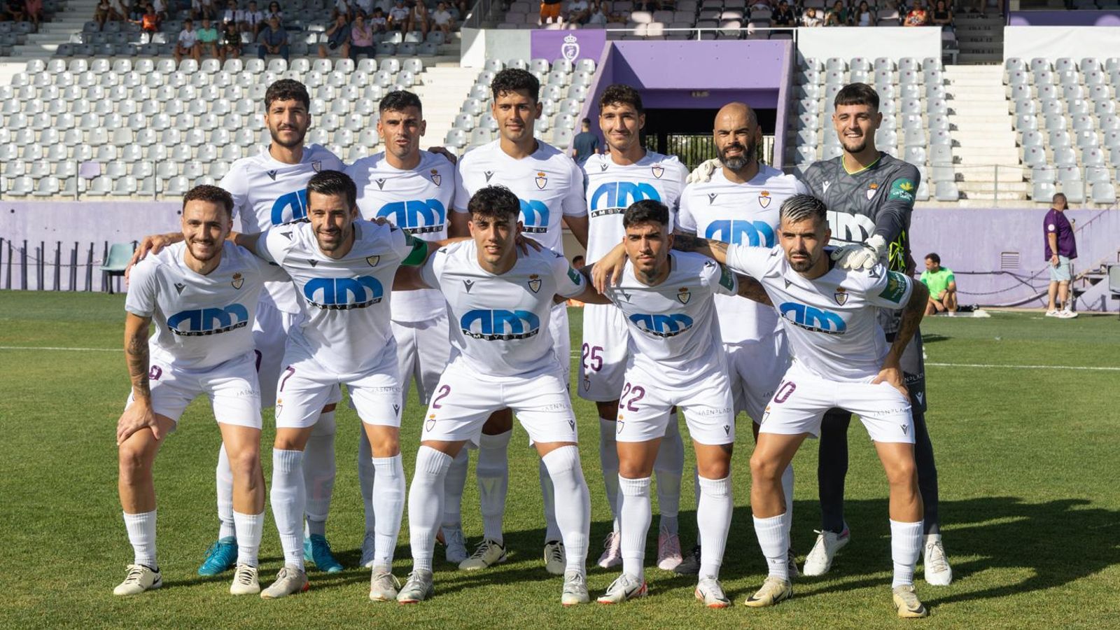 Once titular del Real Jaén en la matinal de hoy. Once titular del Real Jaén en la matinal de hoy.