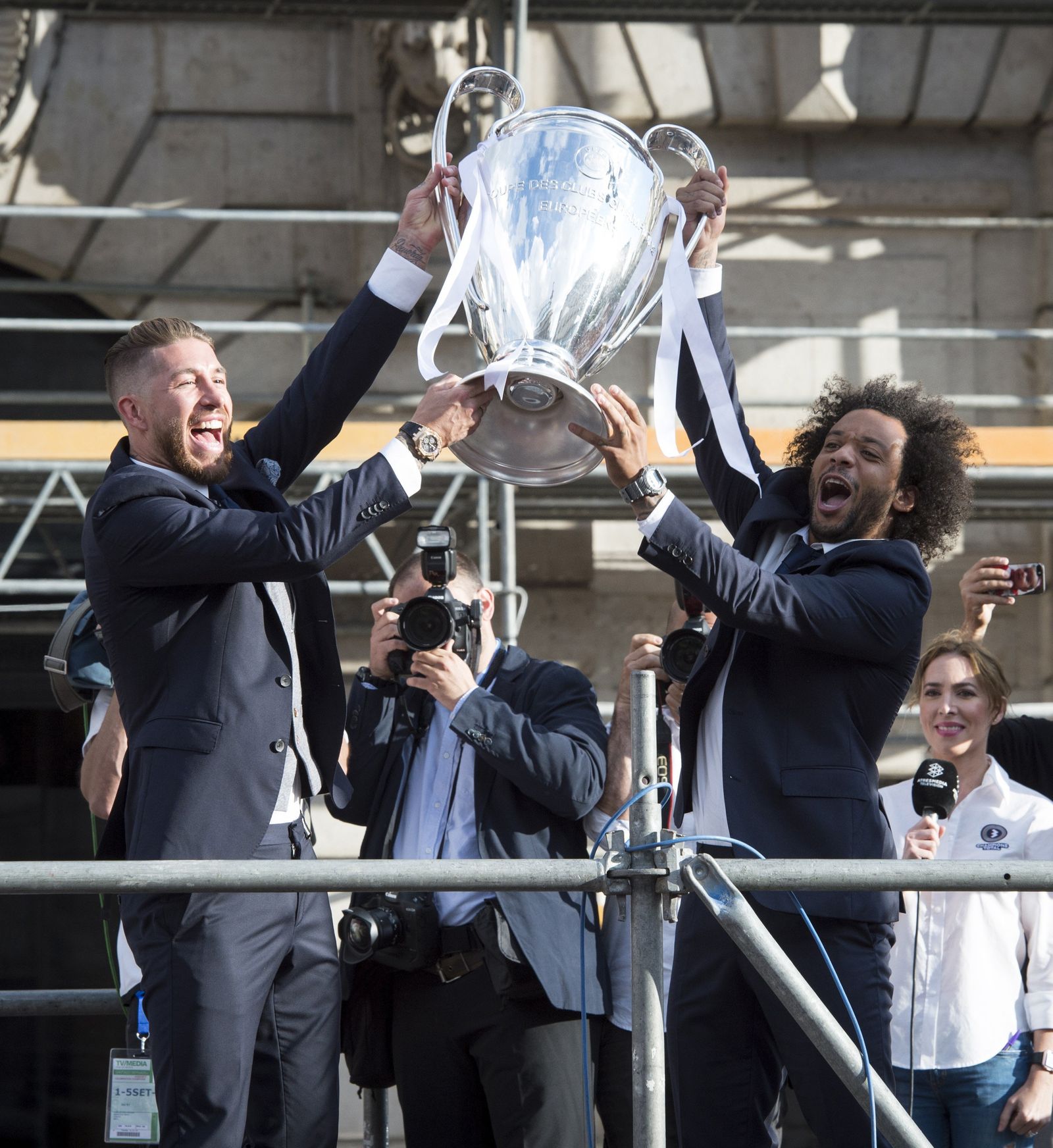 Las imágenes de la celebración del Real Madrid