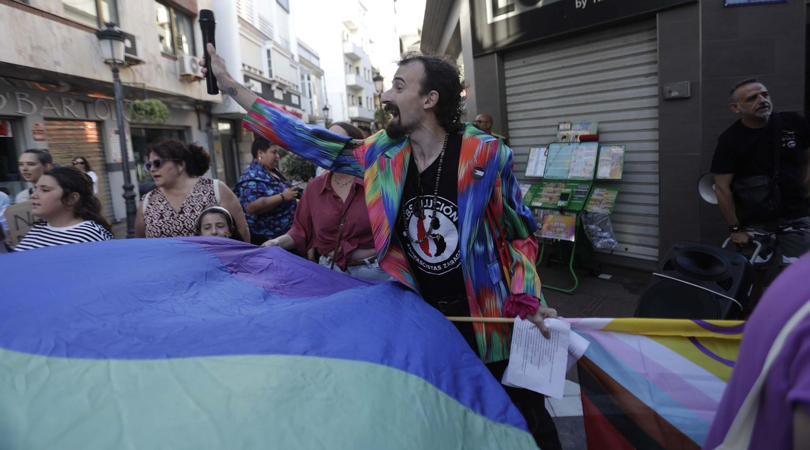 Manifestación por el Día del Orgullo LGTBIQ+ en La Línea