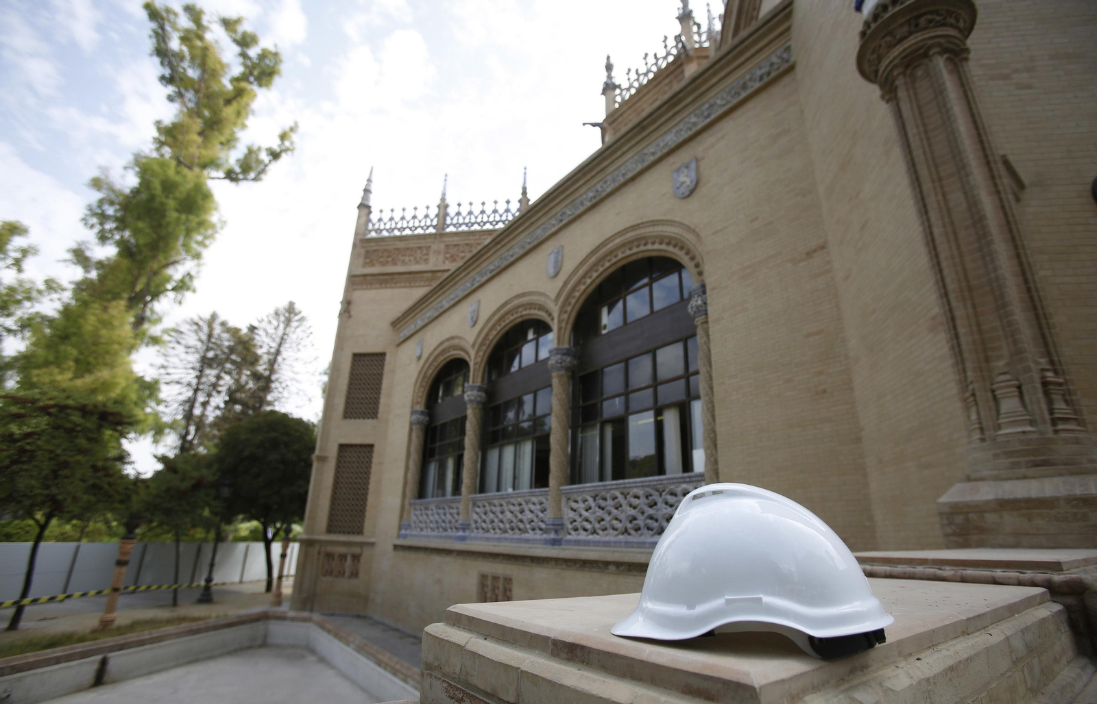 El Pabellón Real tras su restauración