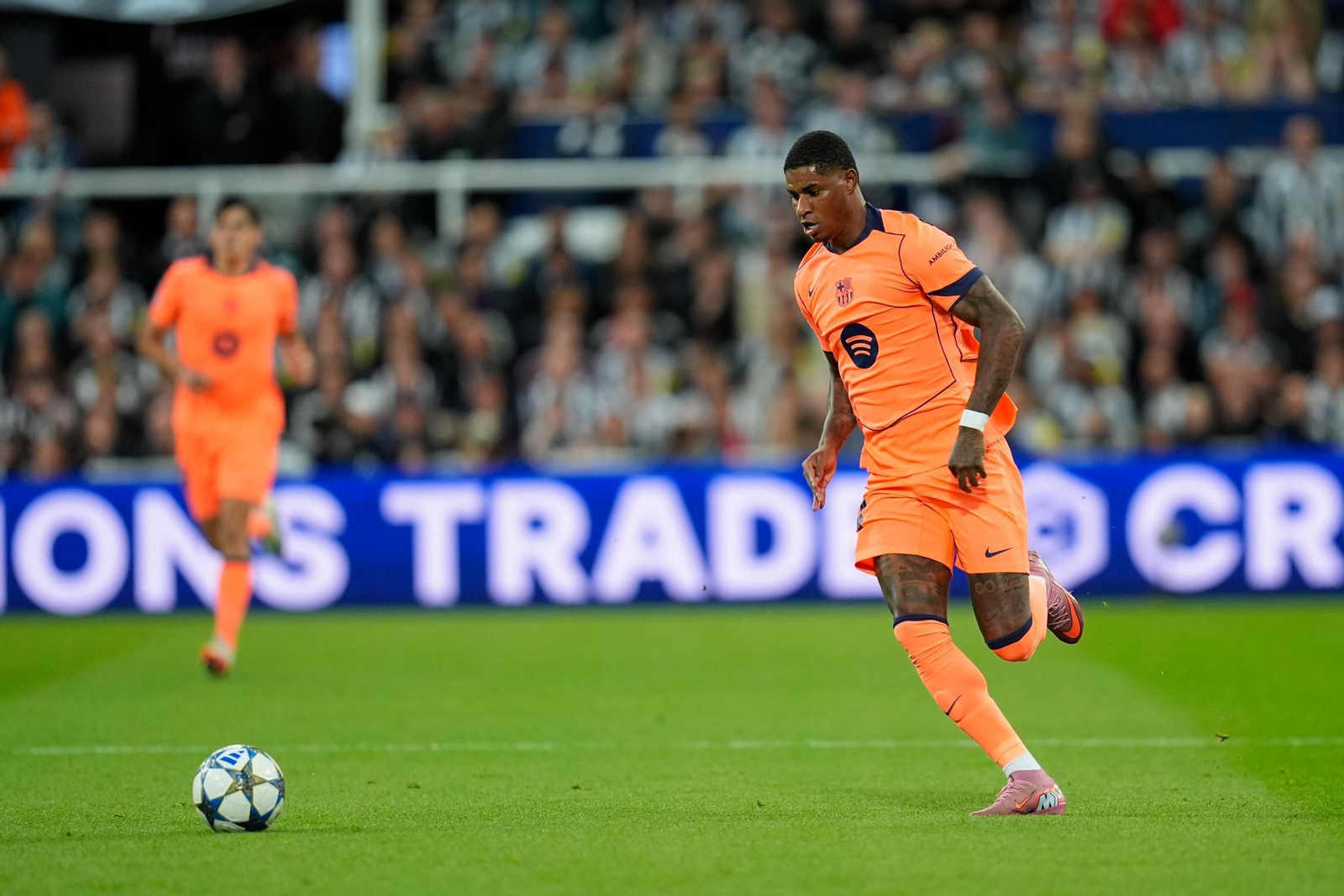 Las fotos del Newcastle-Barcelona