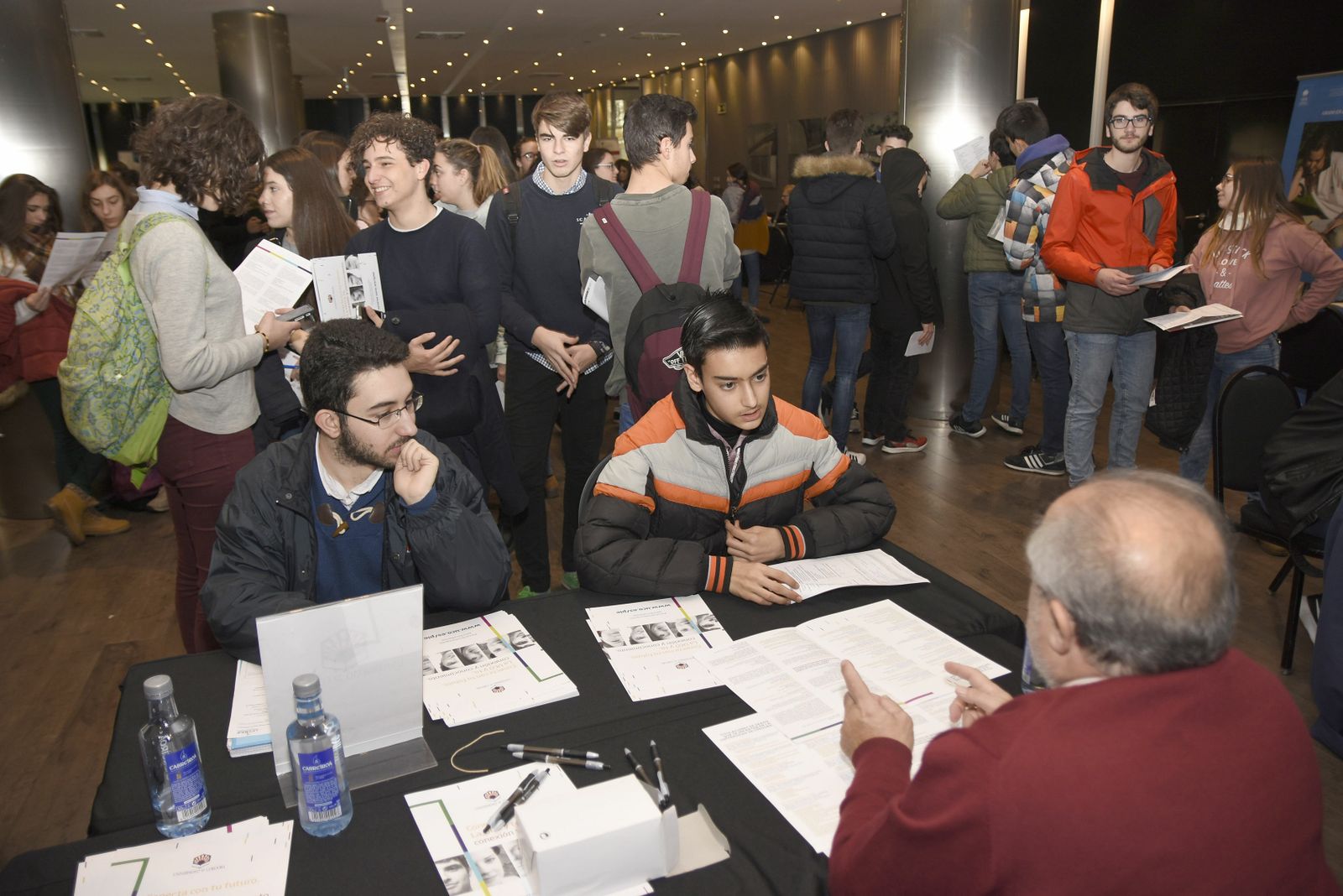 Alumnos en la última edición de Unitour en Córdoba.
