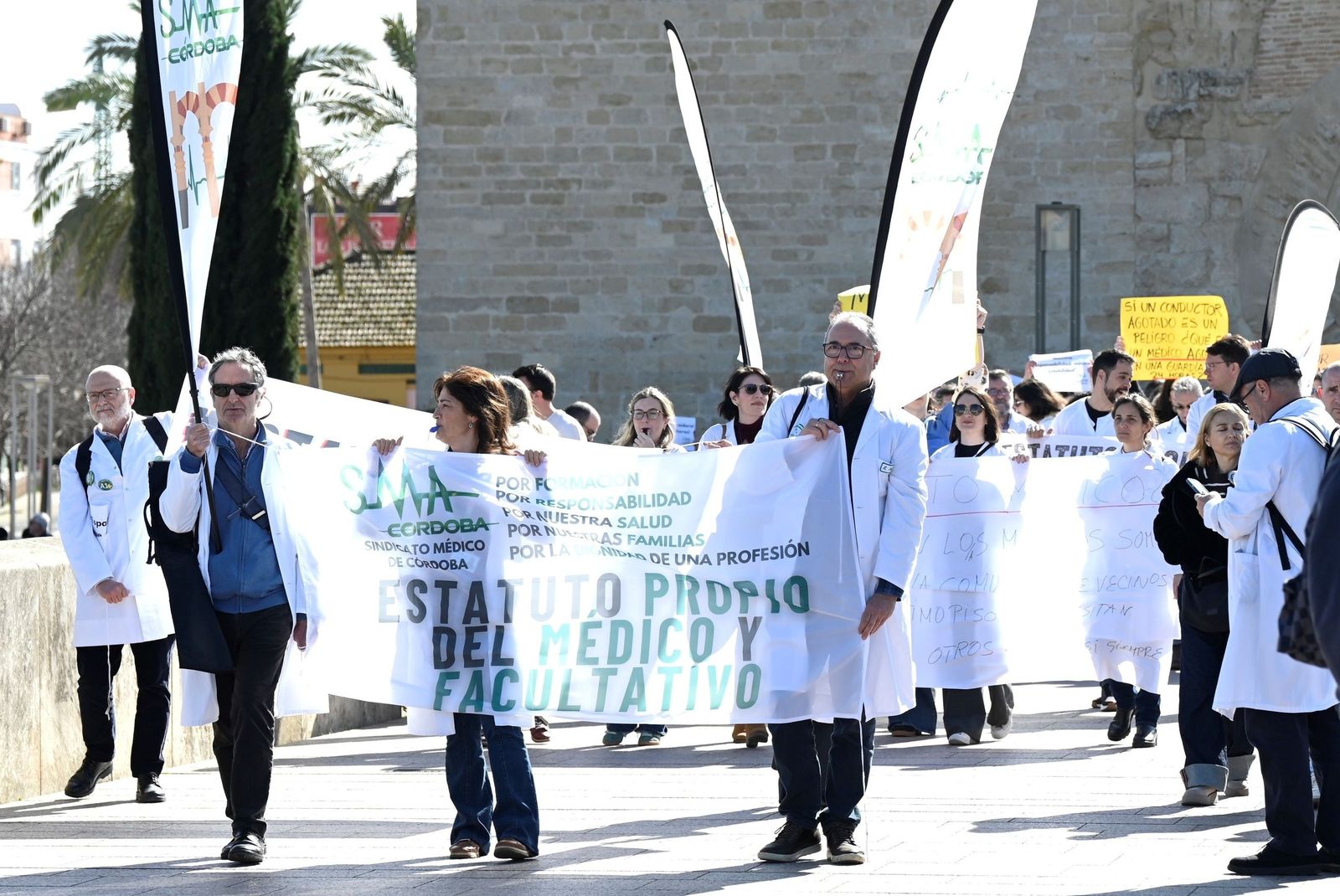 La Marcha de Batas Blancas de los Médicos de Córdoba