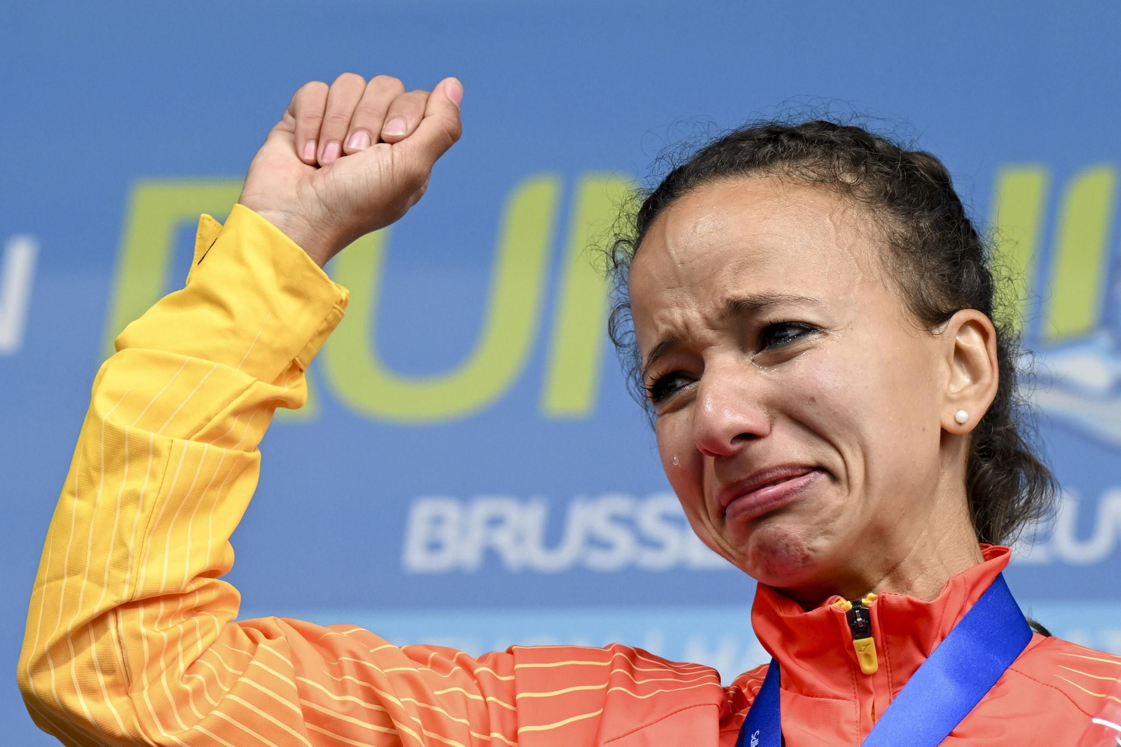 Las mejores fotos del histórico oro de Fátima  Ouhaddou en el Campeonato de Europa de maratón