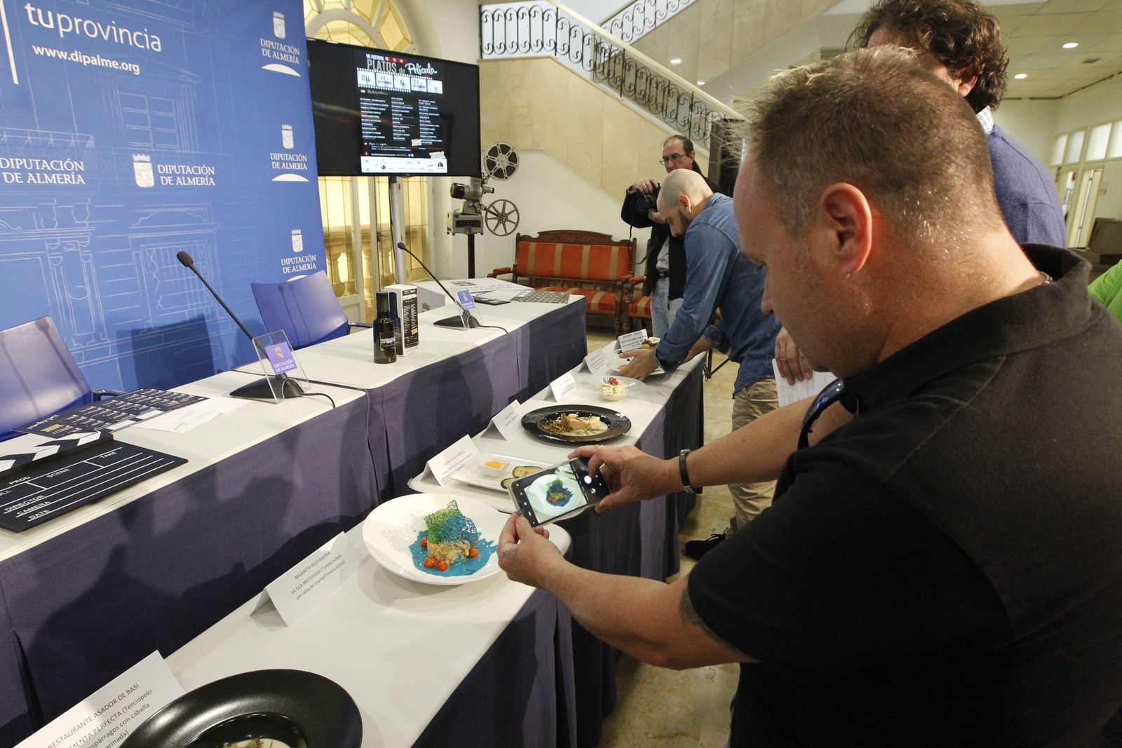 Fotogalería presentación VII Festival Platos de Película