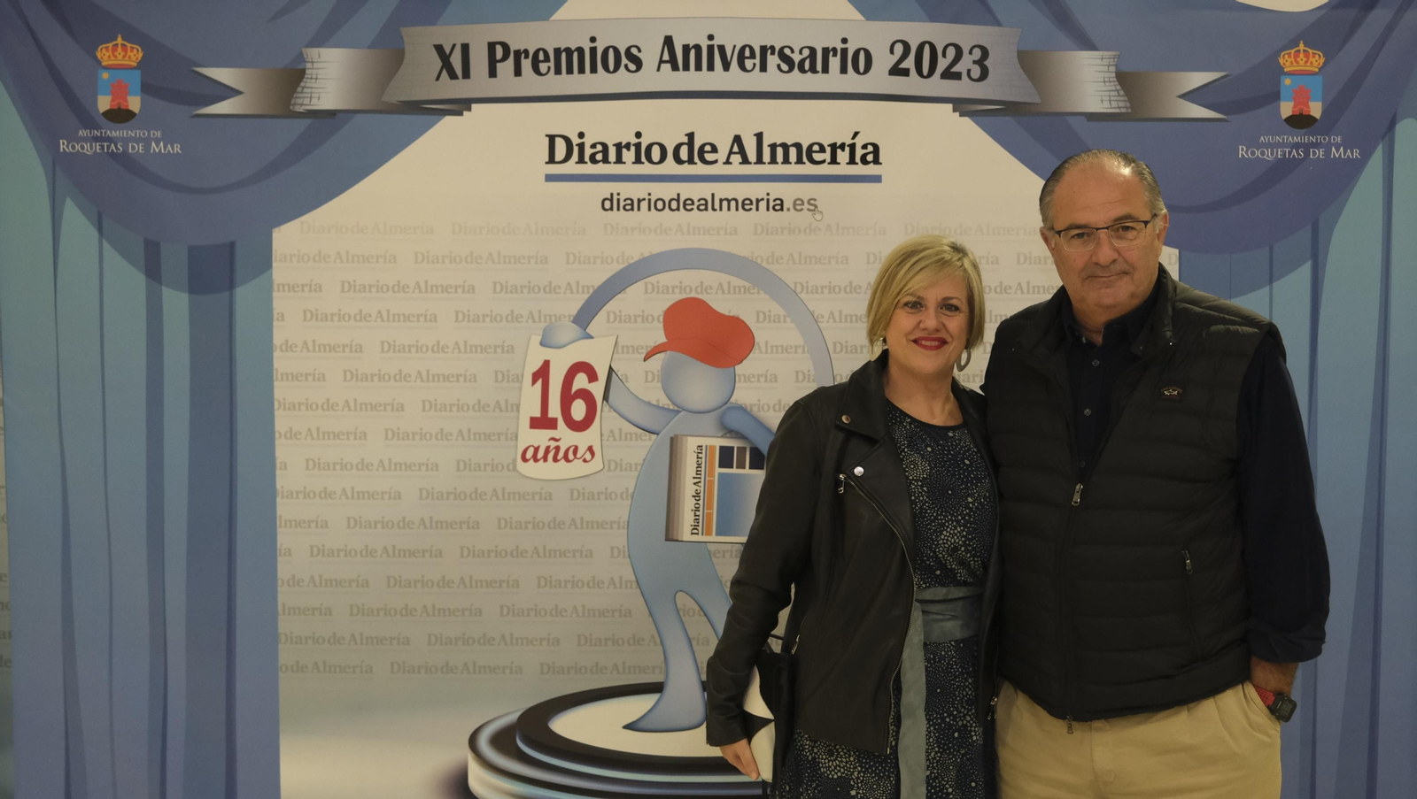 Imágenes de la Gala Aniversario de Diario de Almería, en Roquetas