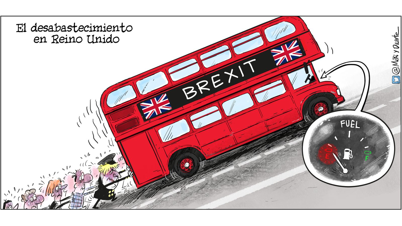 Reino Unido sin gasolina