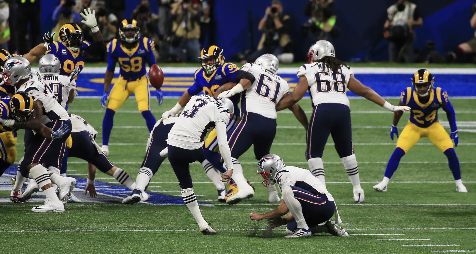 Las imágenes de la final de la Super Bowl
