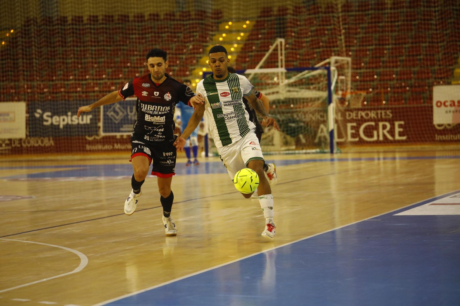 Las mejores fotos del ambiente en Vista Alegre para el Córdoba Futsal - Noia