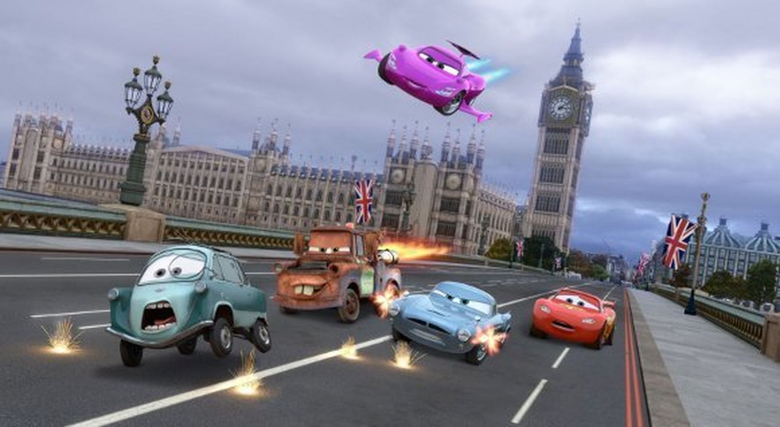 Los 'cars' vuelven a la pista de la cartelera