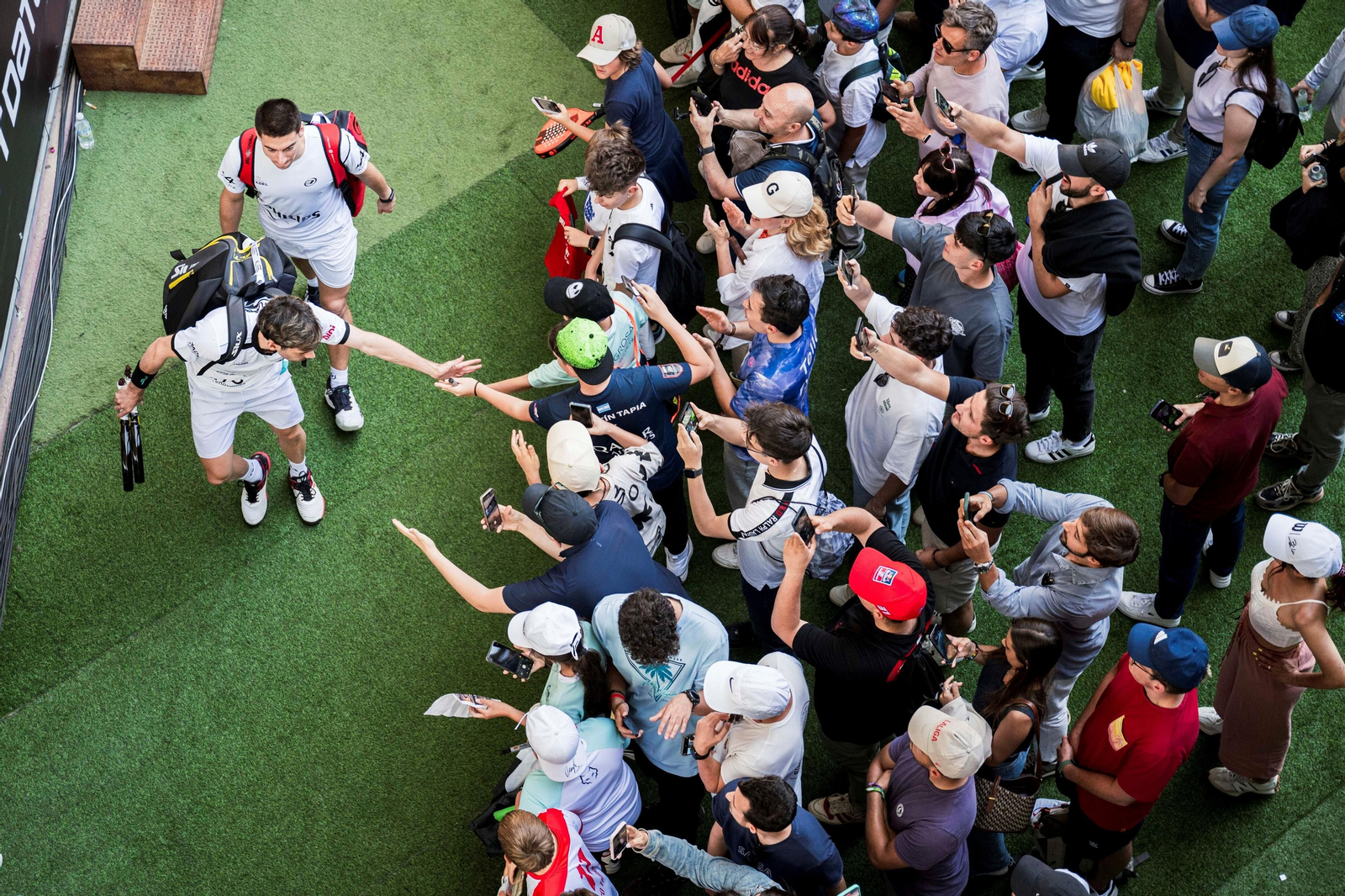 Las mejores imágenes de las semifinales de pádel en el Estadio de la Cartuja