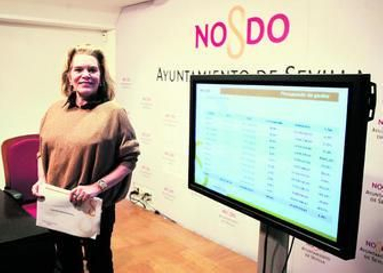 La delegada de Hacienda y Administración Pública del Ayuntamiento, Asunción Fley.