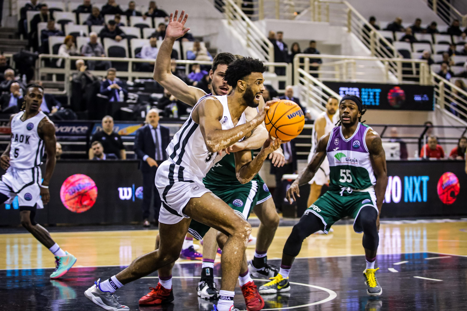 El PAOK - Unicaja, en fotos