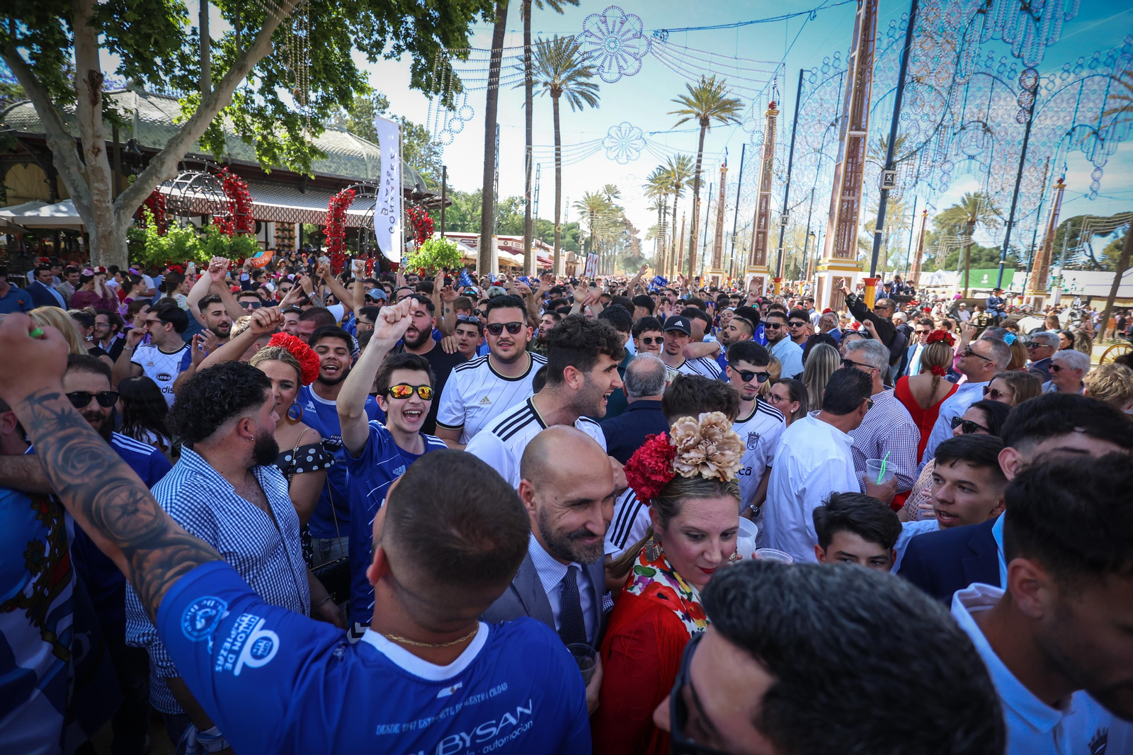 Imágenes del ambiente el domingo en la Feria de Jerez 2024