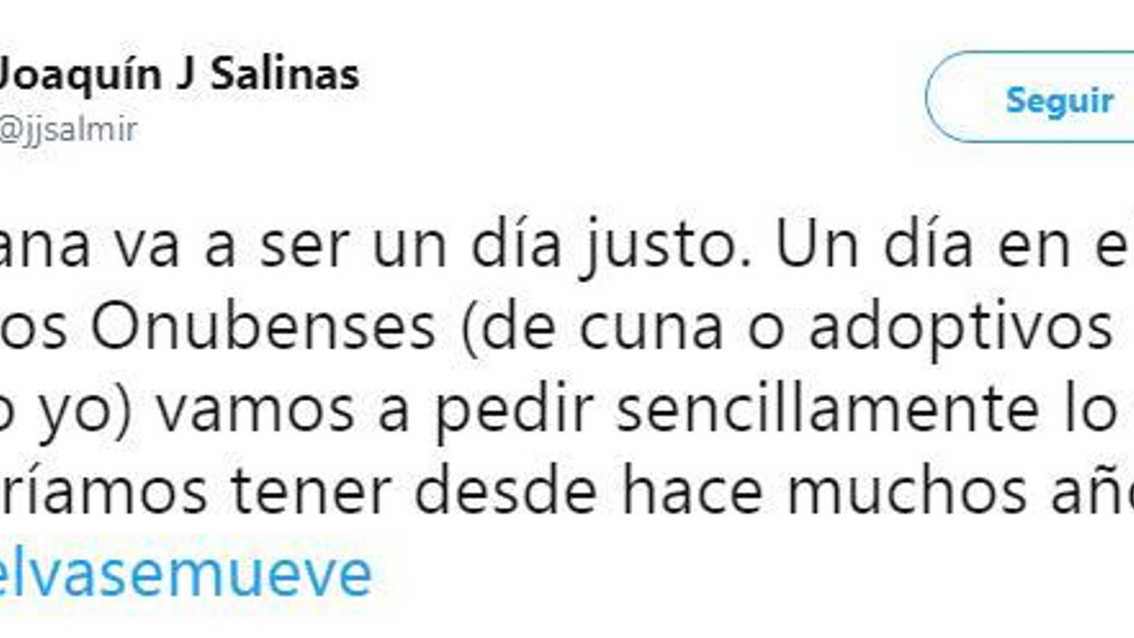 Un varón explica sus motivos de asistencia al 15-M