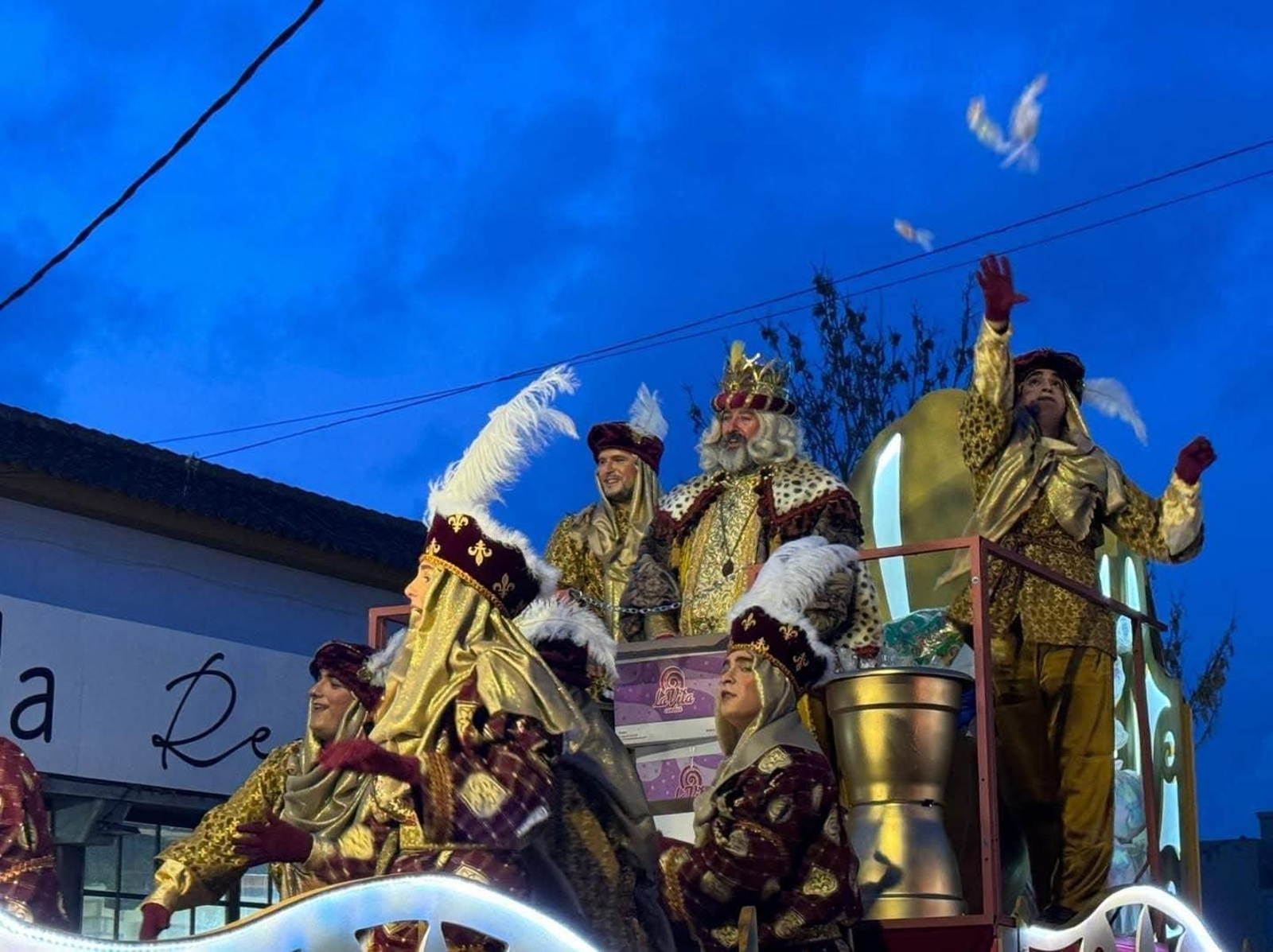 El Rey Gaspar de la Cabalgata de Reyes de Sanlúcar del pasado sábado. El Rey Gaspar de la Cabalgata de Reyes de Sanlúcar del pasado sábado.