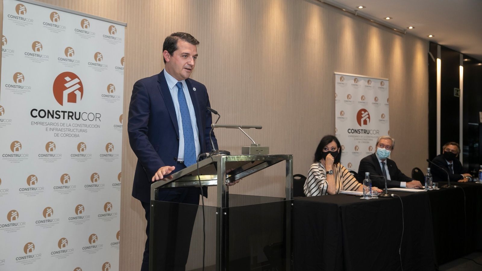 El alcalde de Córdoba, José María Bellido, durante su intervención.