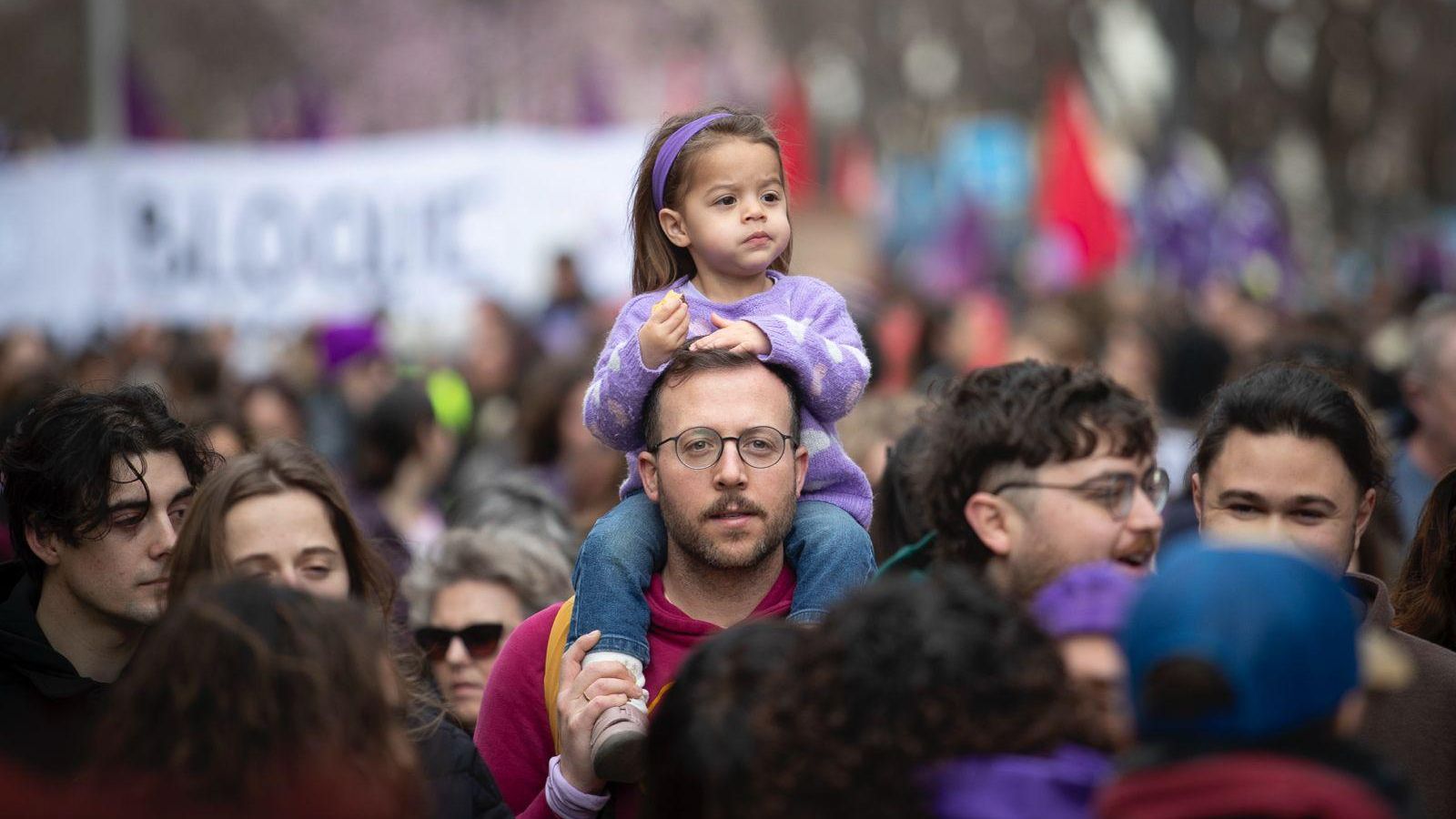 Manifestación del 8M en Granada