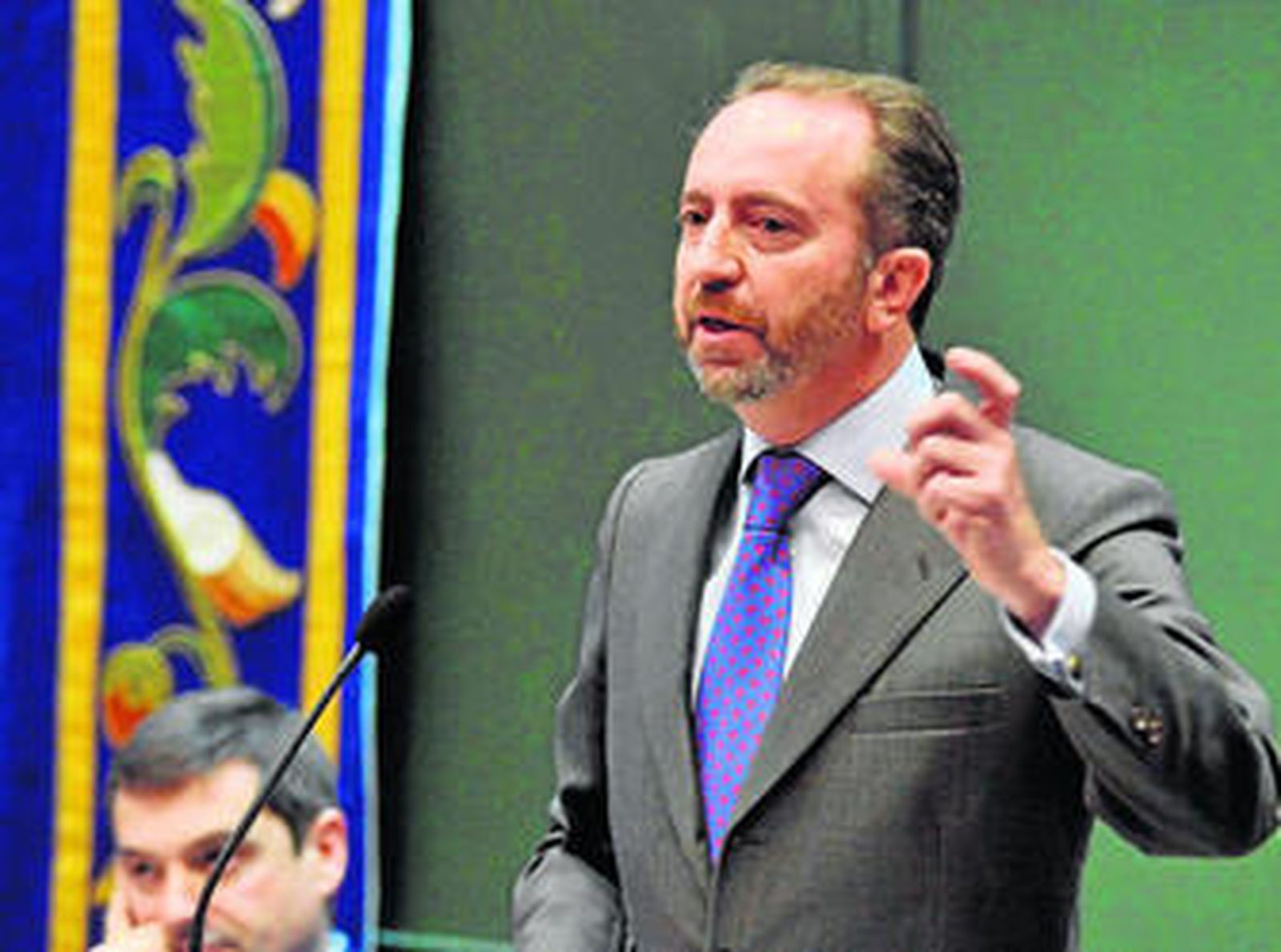 Rodrigo Charlo, presidente del grupo Bogaris, en un acto reciente.