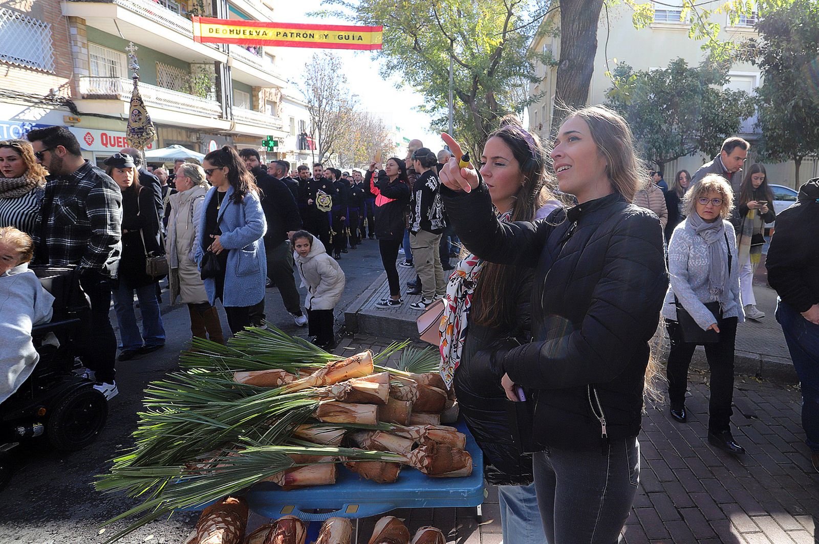 Imágenes de la procesión de San Sebastián en Huelva