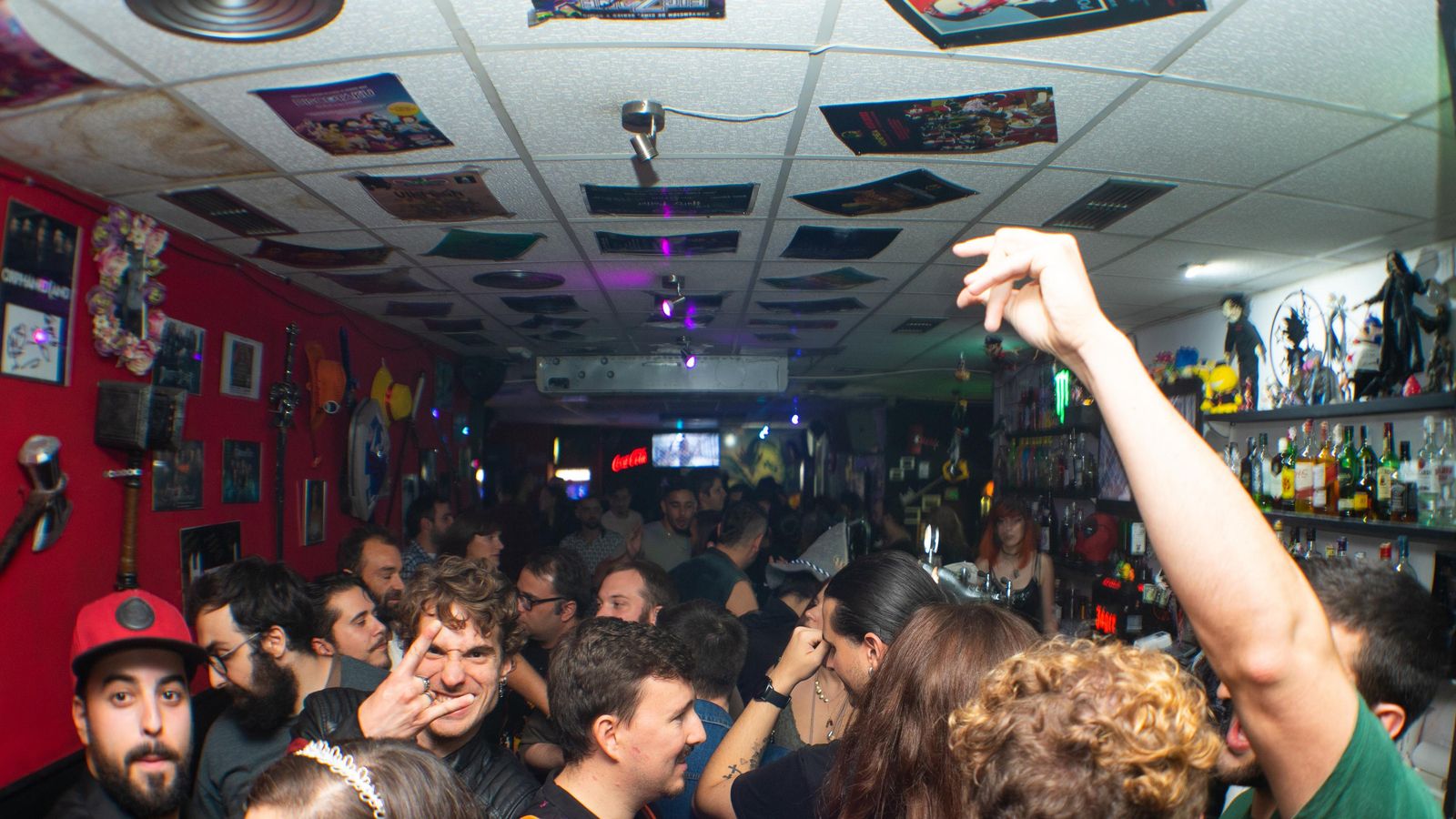 El pub organiza fiestas temáticas relacionadas con series, películas y videojuegos