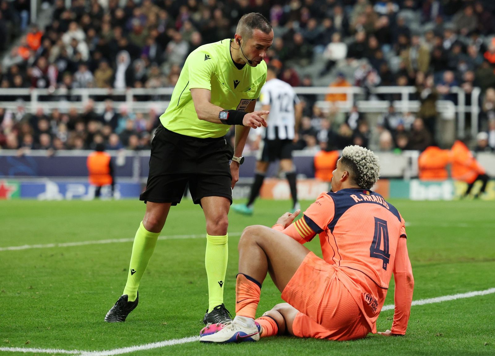 Las fotos del Newcastle-Barcelona