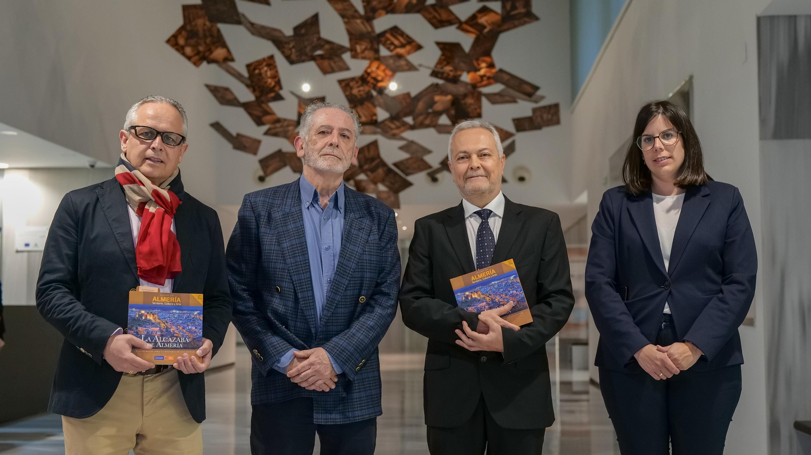 Mario Pulido, Alfonso Ruiz, Lorenzo Cara Barrionuevo y Almudena Morales.