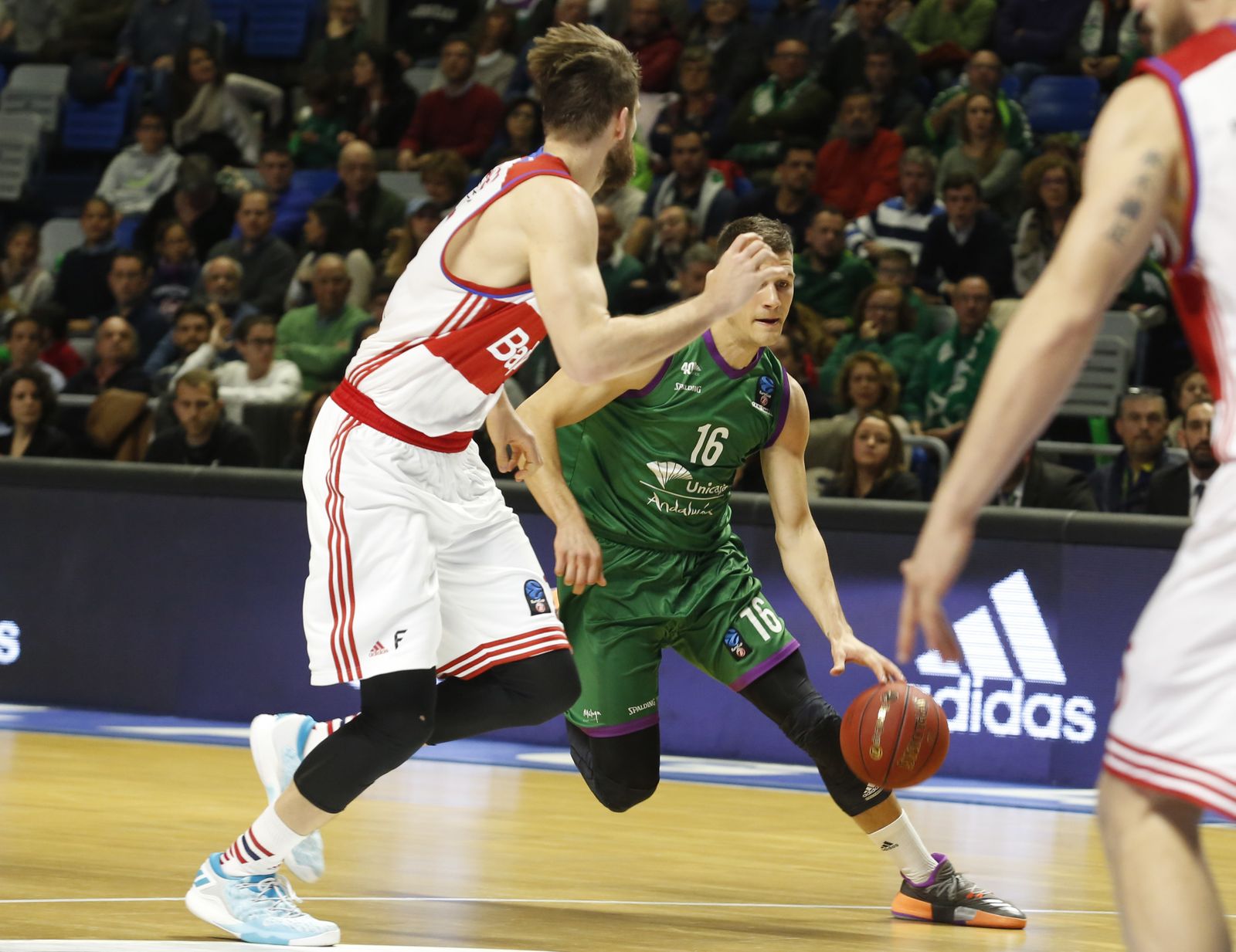 Imágenes del Unicaja-Bayern de Múnich