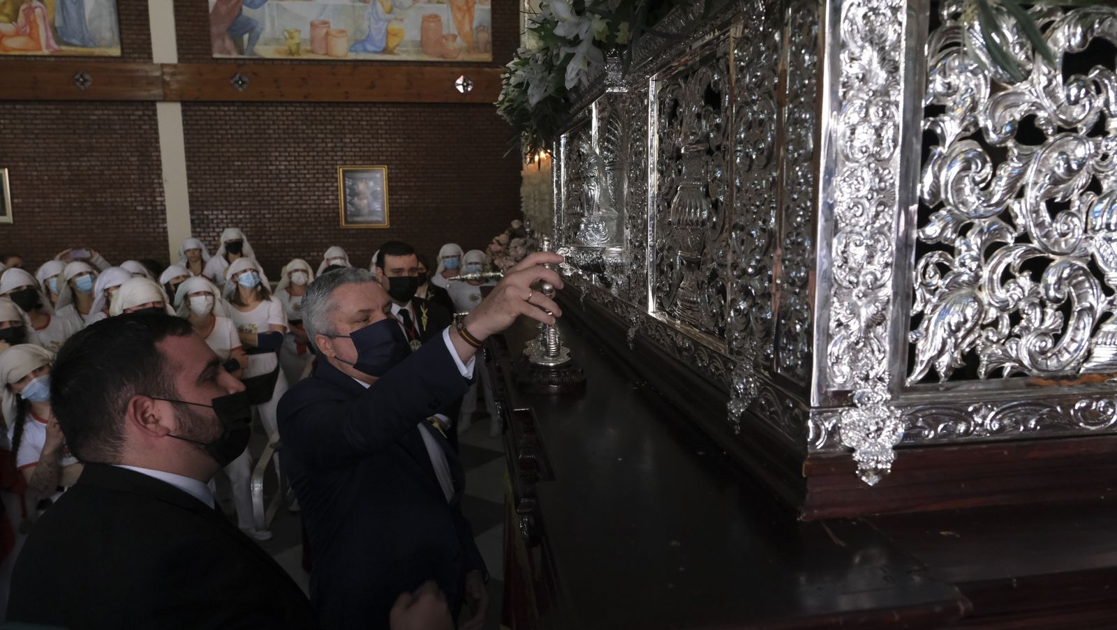 Fotogalería de la procesión de La Borriquita en Almería. Semana Santa 2022.