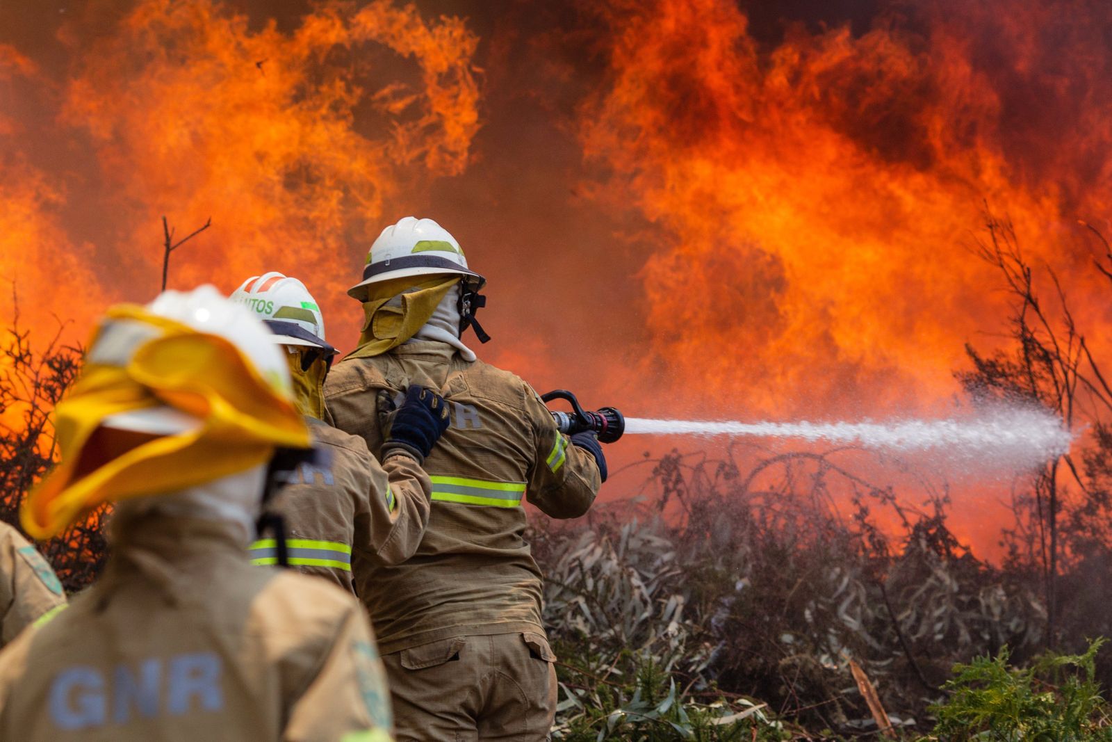 Las imágenes del grave incendio en Portugal
