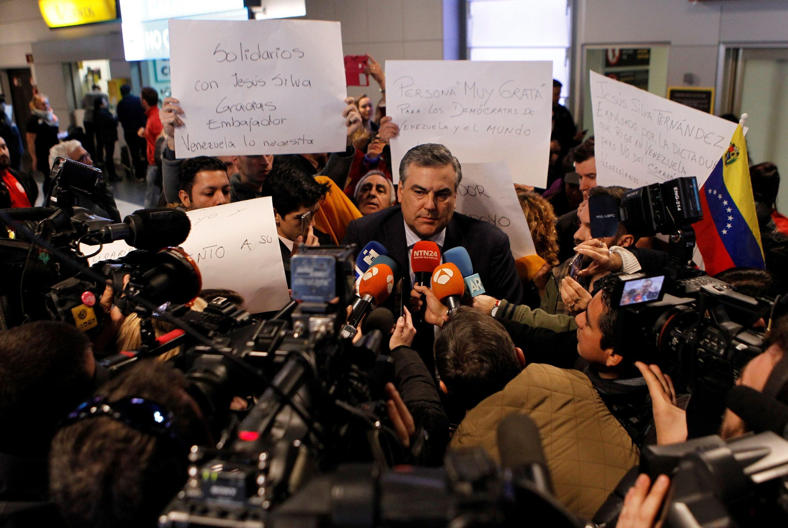 El diplomático sevillano Jesús Silva, premiado por la World Jurist Association por su labor como embajador en Venezuela