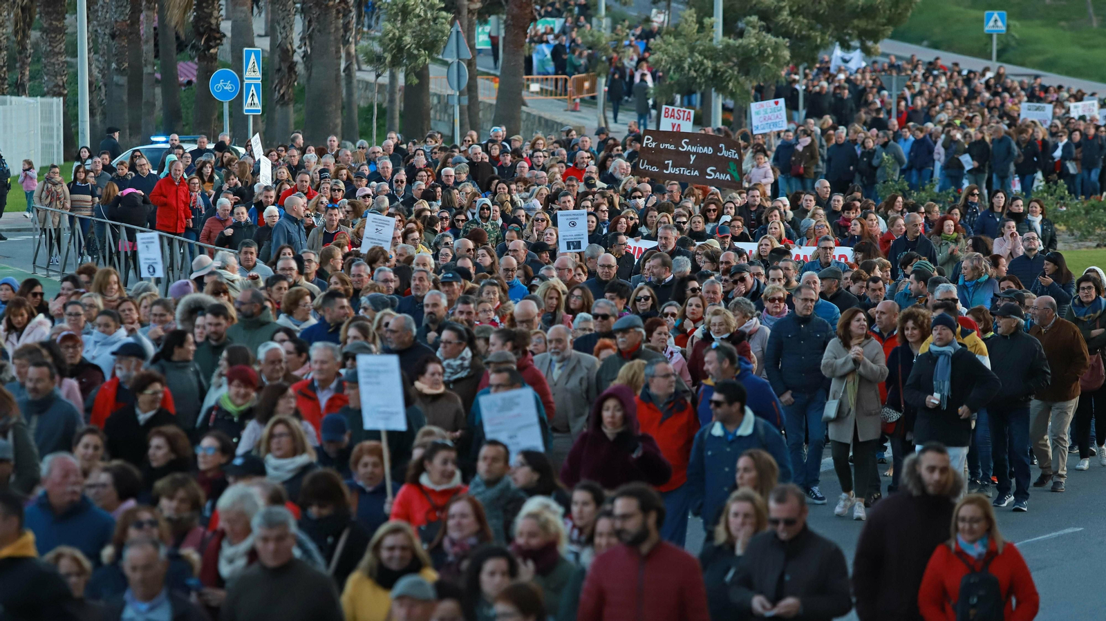 Las mejores fotos de la manifestación por la sanidad en Algeciras