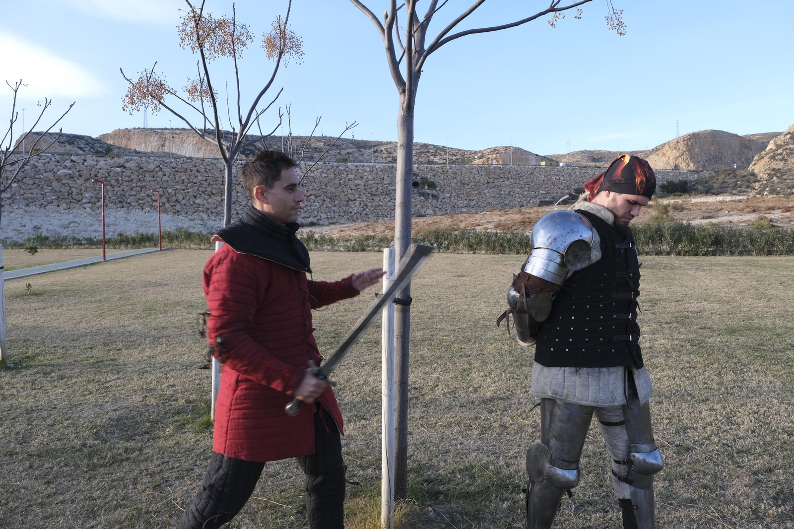 Fotogalería de los combates medievales en Almería