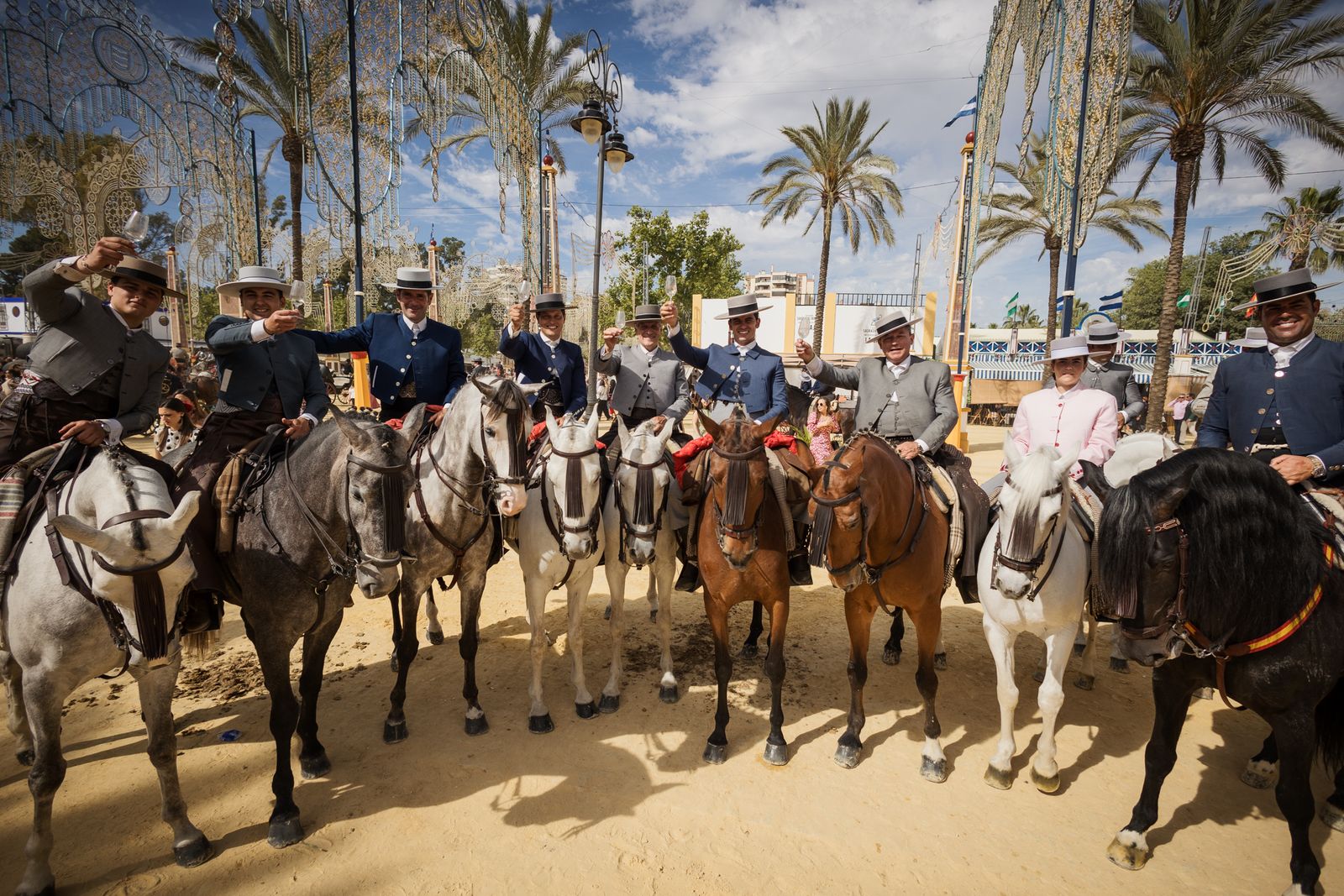 Búscate en las fotos del sábado en la Feria de Jerez
