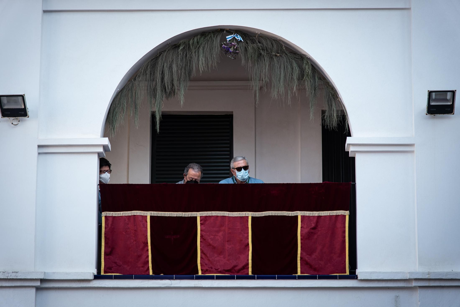 Imágenes de la misa de romeros de la Hermandad de Huelva