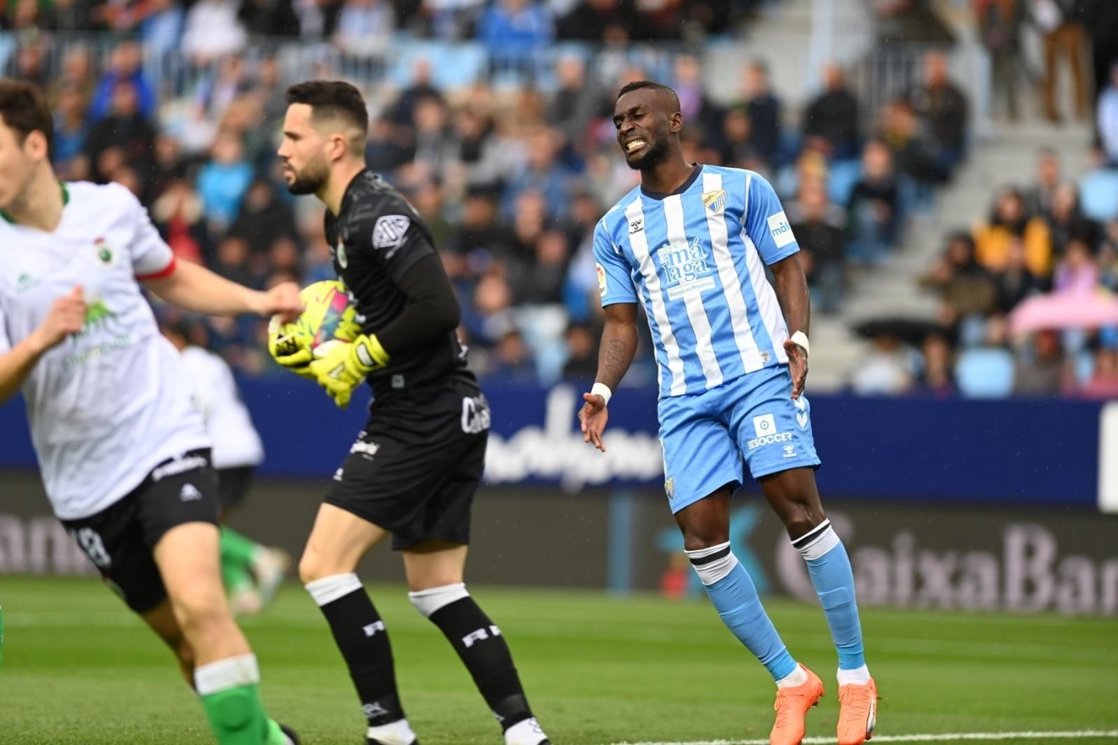 El Málaga CF-Racing, en fotos