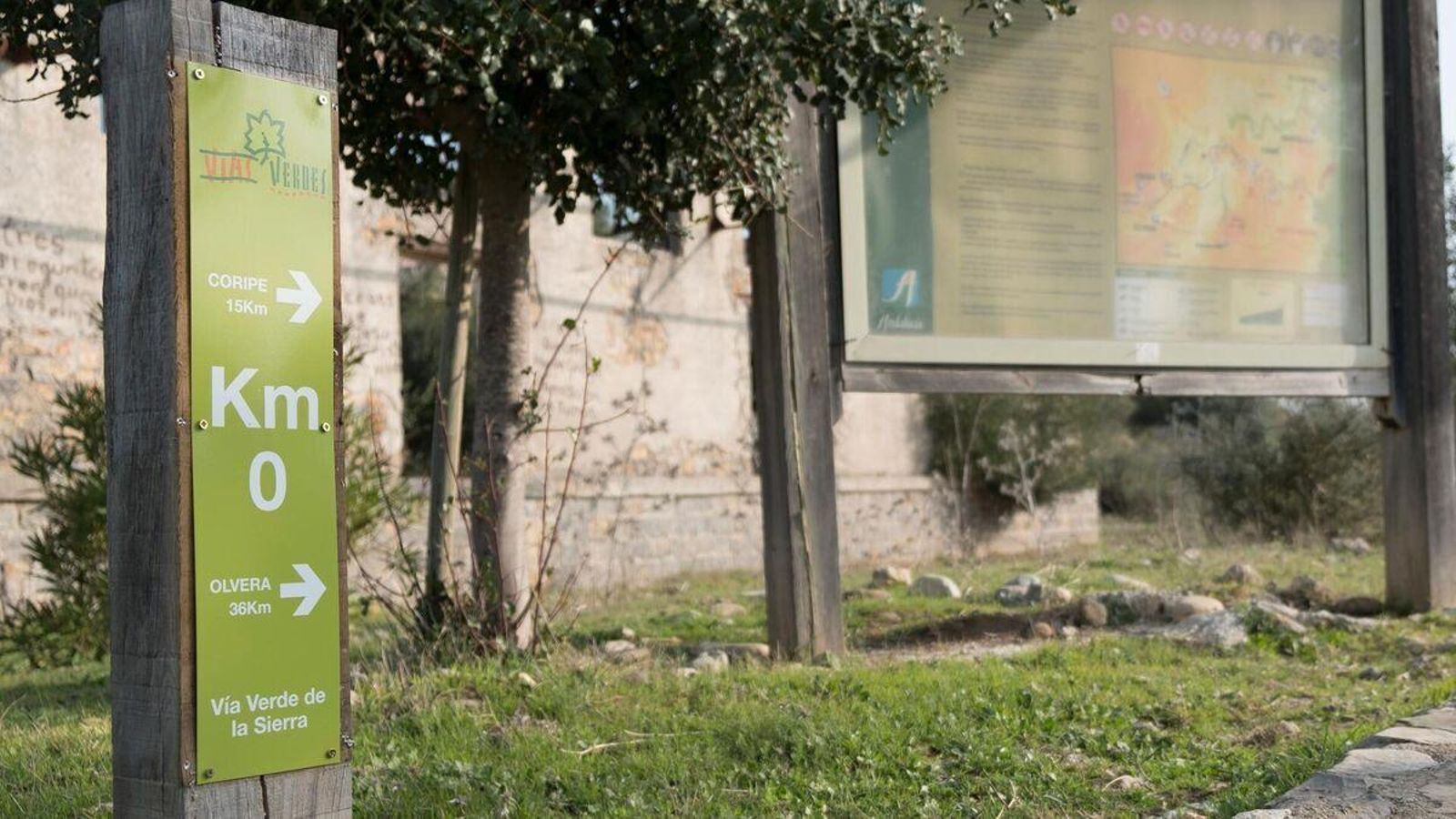 Vía Verde de la Sierra. Vía Verde de la Sierra.