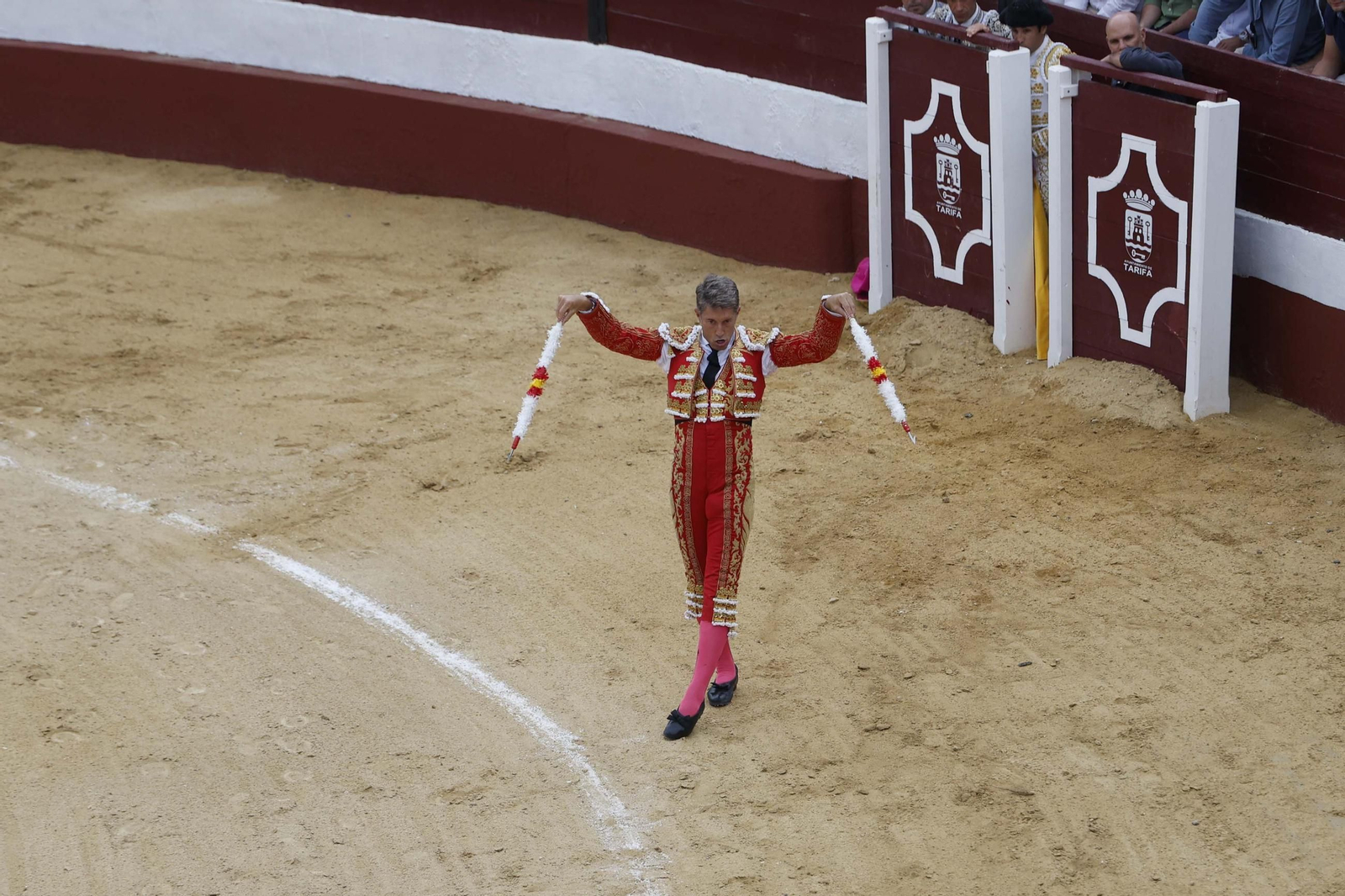 Las fotos de la corrida de toros de Lagunajanda para Manuel Escribano, David Galán y Pepe Moral en Tarifa