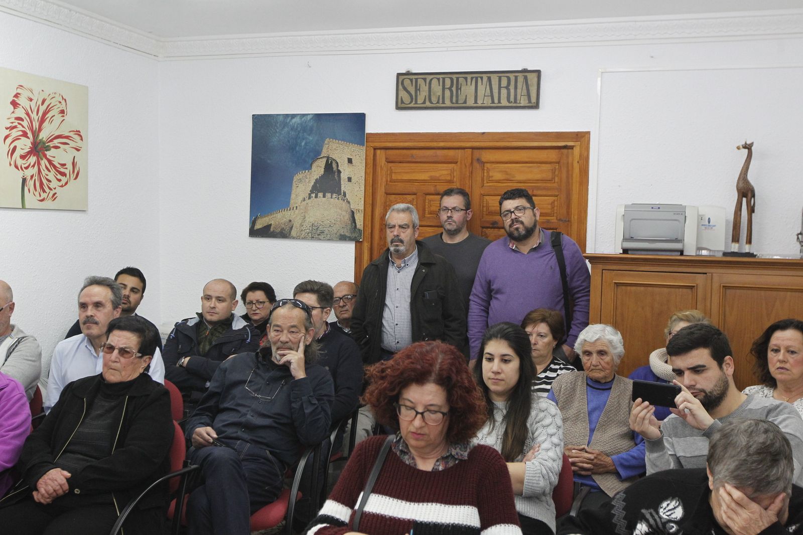 Fotogalería moción de censura Ayuntamiento de Gérgal