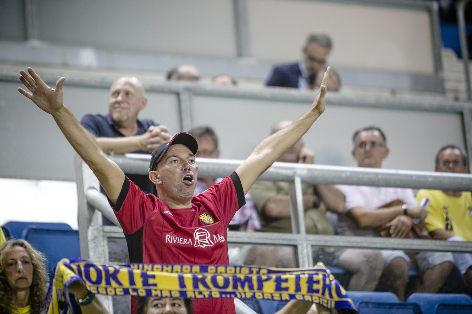 La masa social del Cádiz, una de las más fieles de Segunda A.