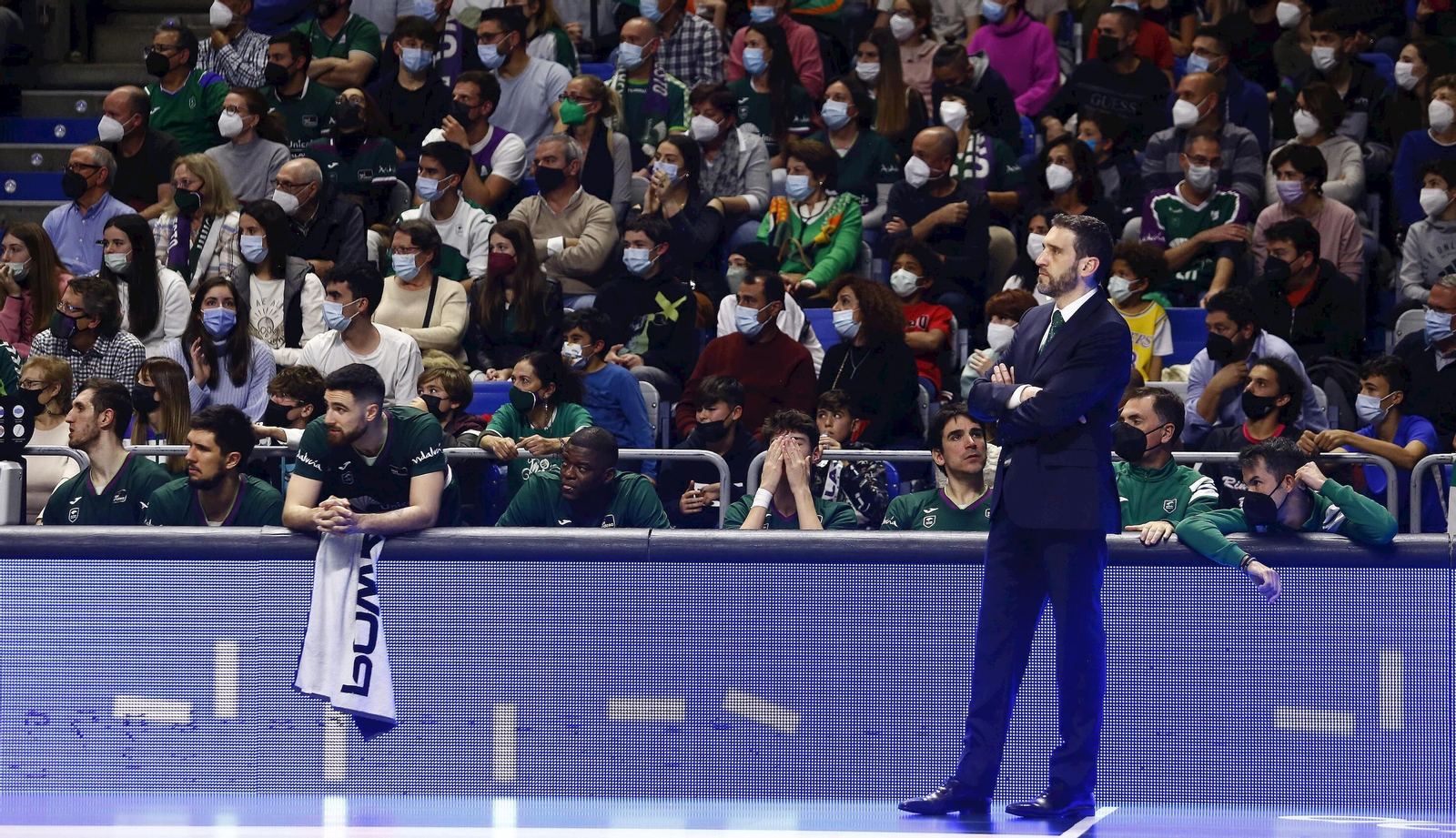 Imagen del Unicaja-Real Madrid. Imagen del Unicaja-Real Madrid.