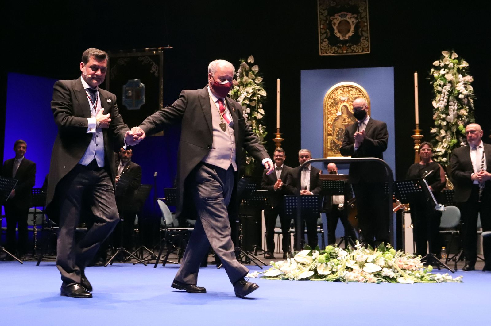 Imágenes del Pregón de la Semana Santa de Huelva 2021 de Eduardo Sugrañes