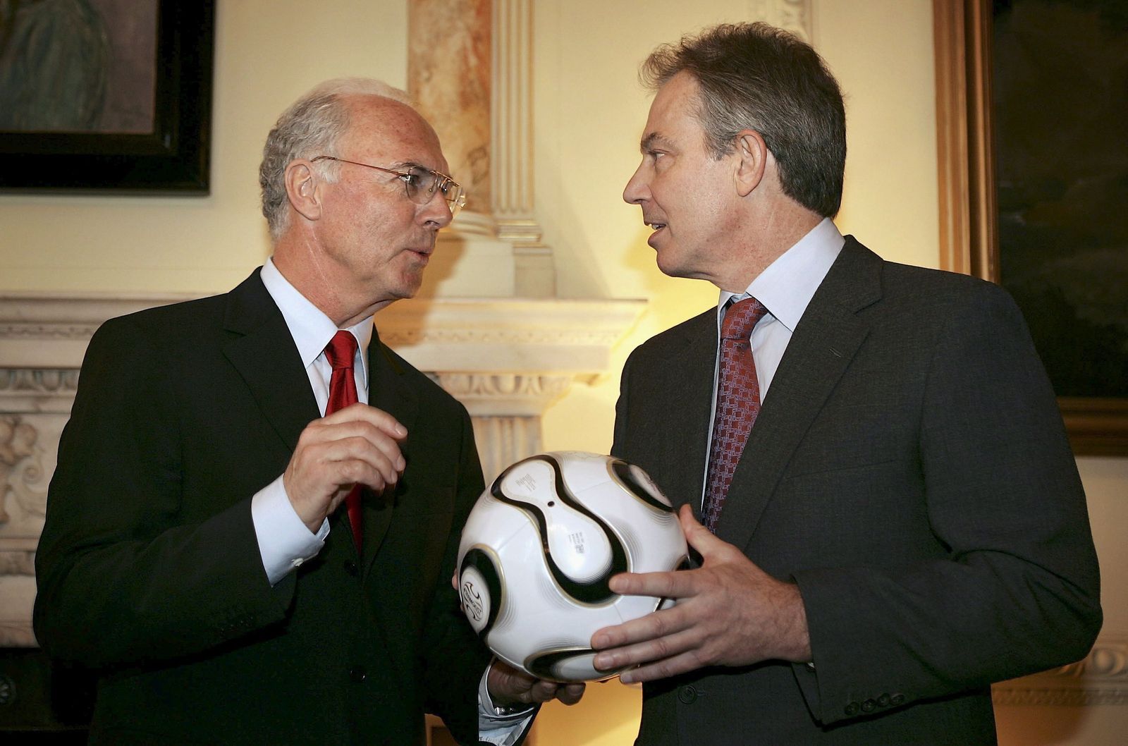 Las fotos de Beckenbauer, la elegancia del fútbol