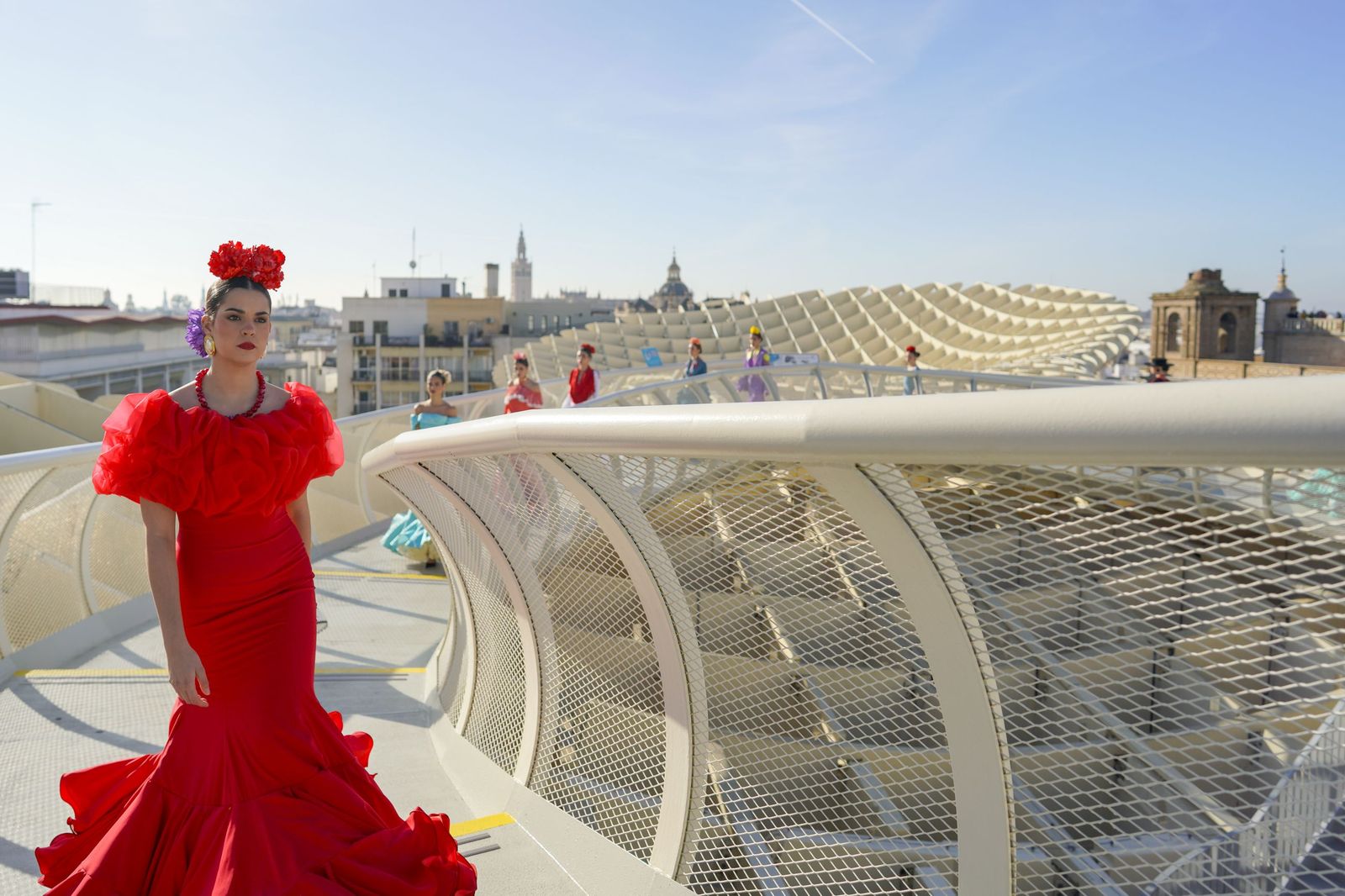 SIMOF 2026: La presentación de la pasarela de moda flamenca, en imágenes