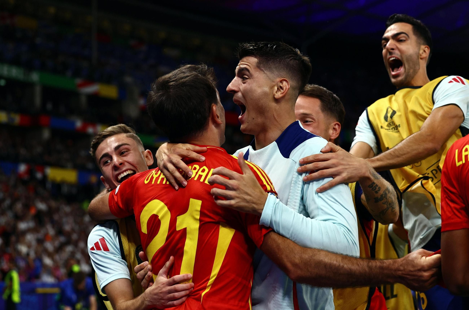 Las mejores fotos de la final España - Inglaterra
