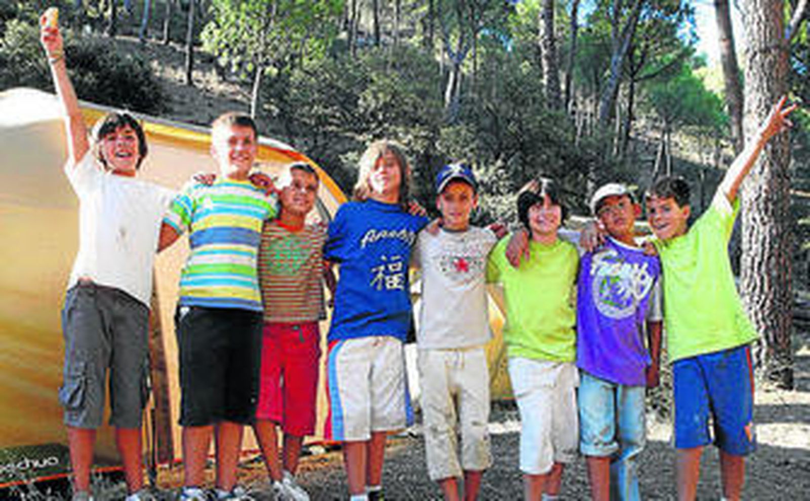 Los niños que participan en el nuevo 'reality' de Telecinco.