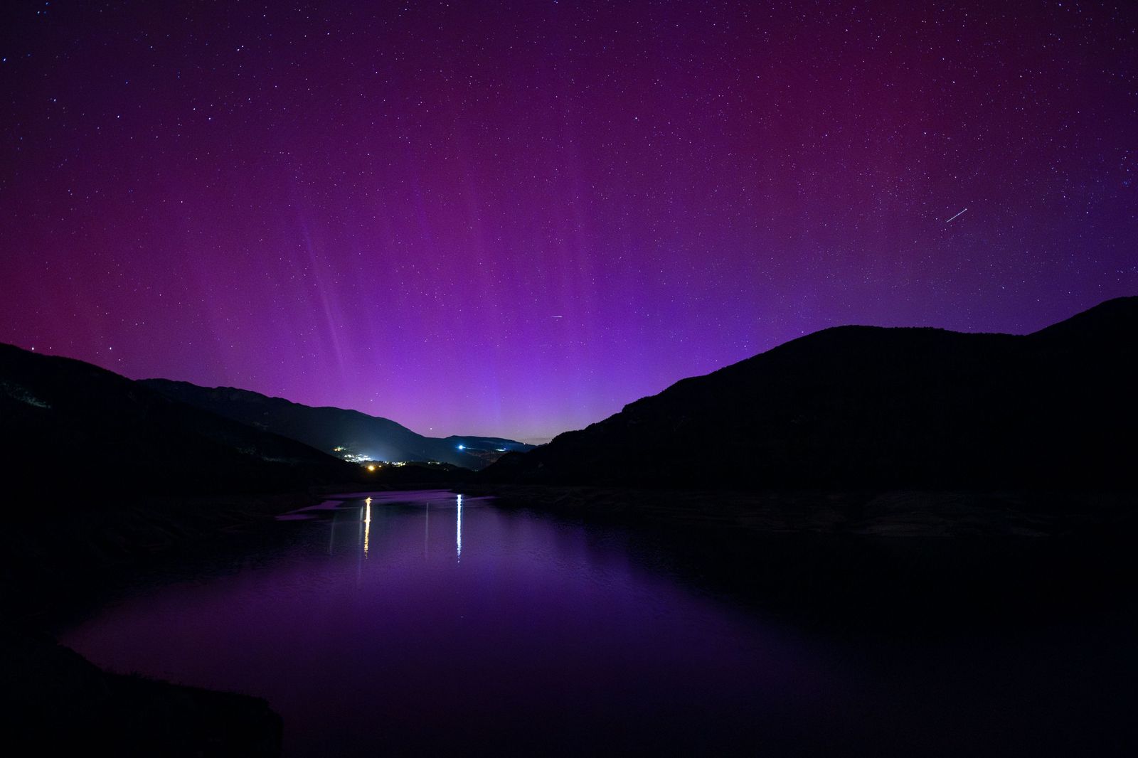 La aurora boreal vista desde España y Europa