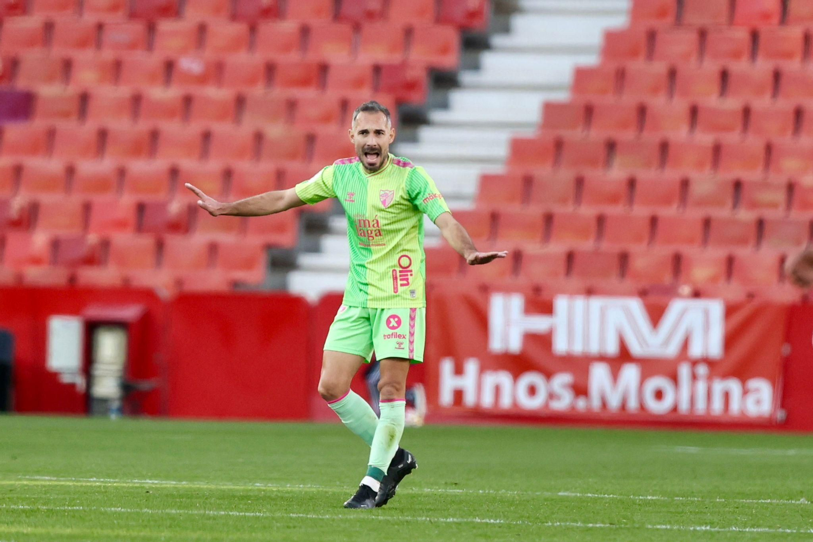 Las fotos del Recreativo Granada - Málaga CF