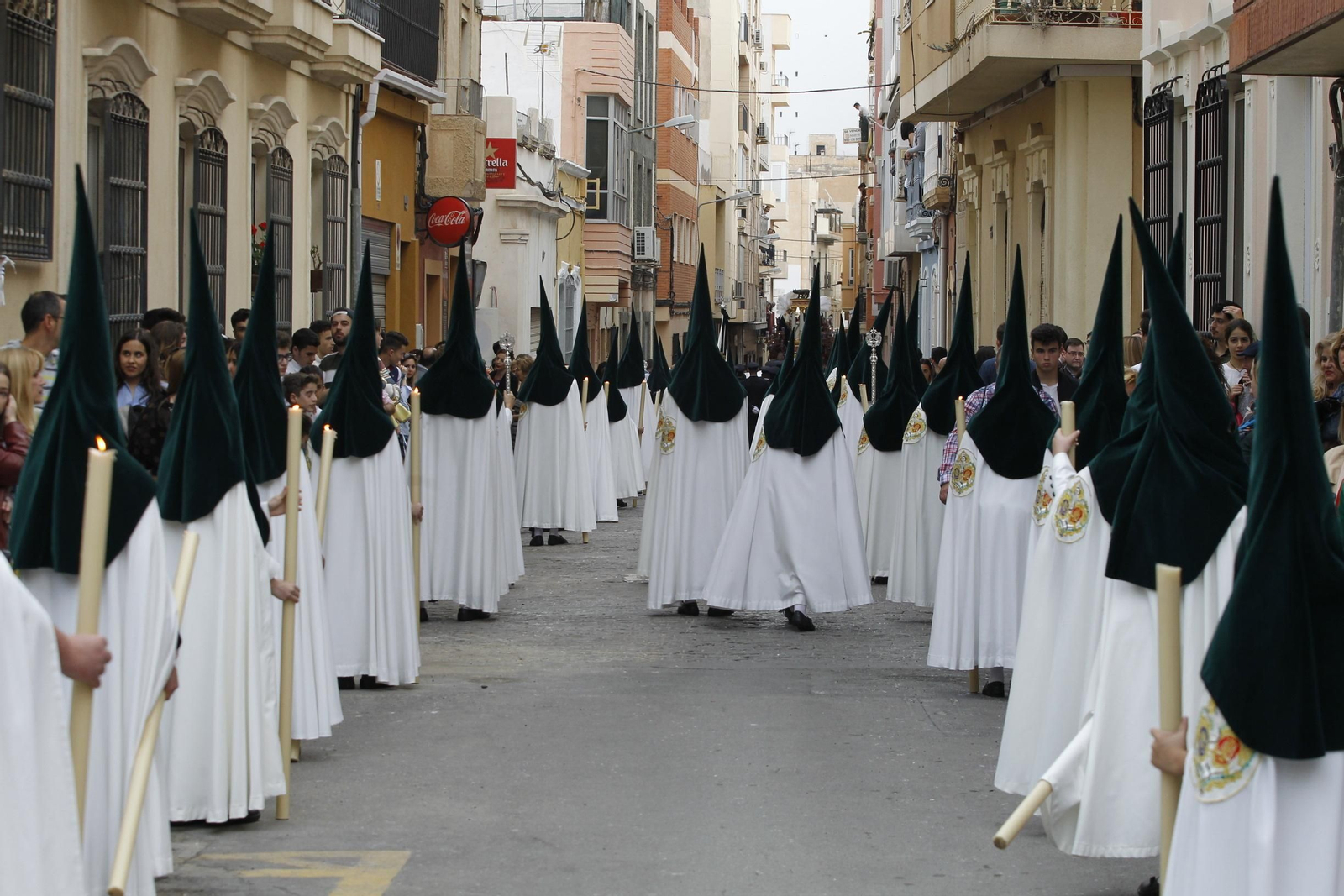 Imágenes de la Procesión de la Macarena. Semana Santa Almería 2019