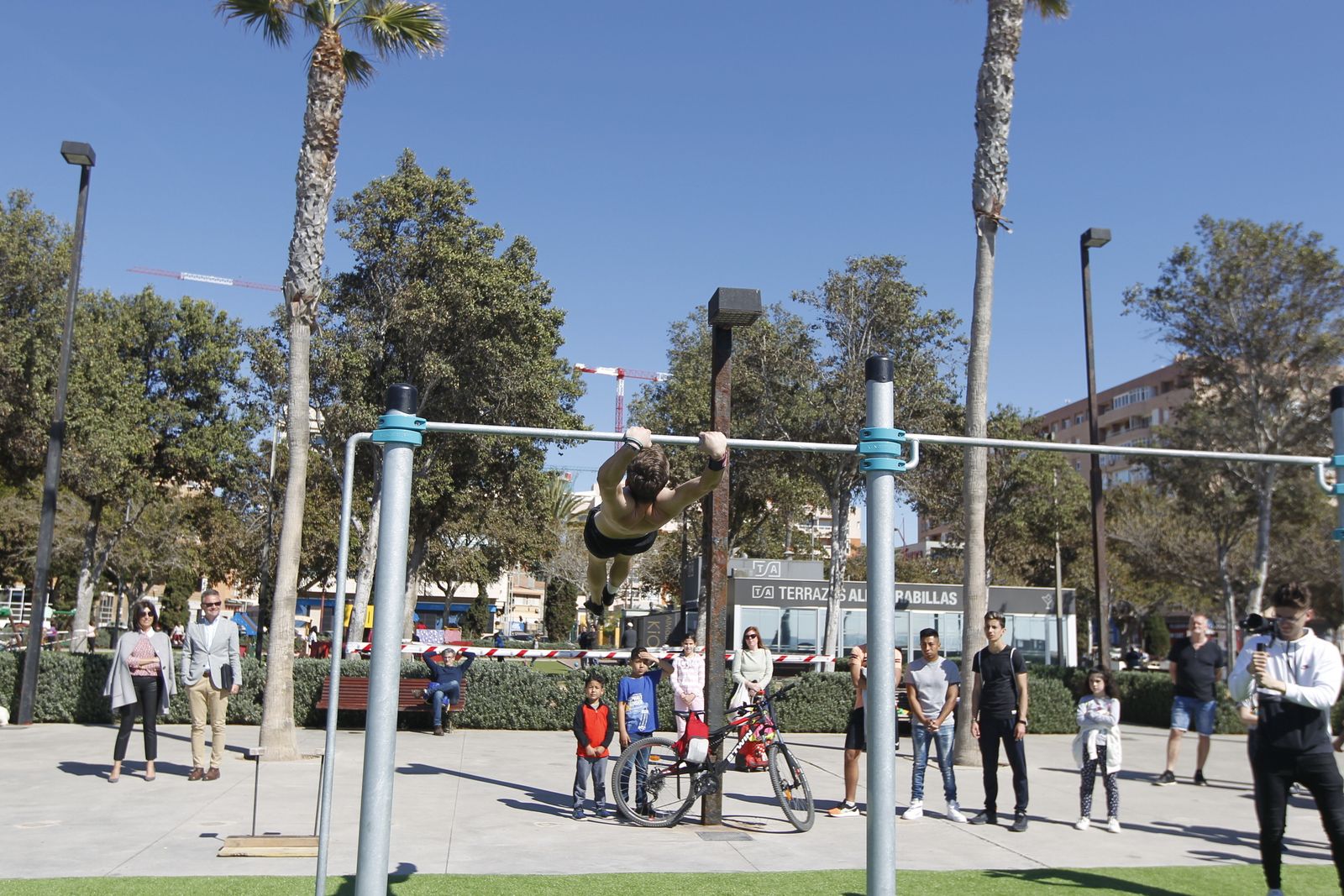 Fotogalería Pista de Calistenia. Parque de los Periodistas. Almería
